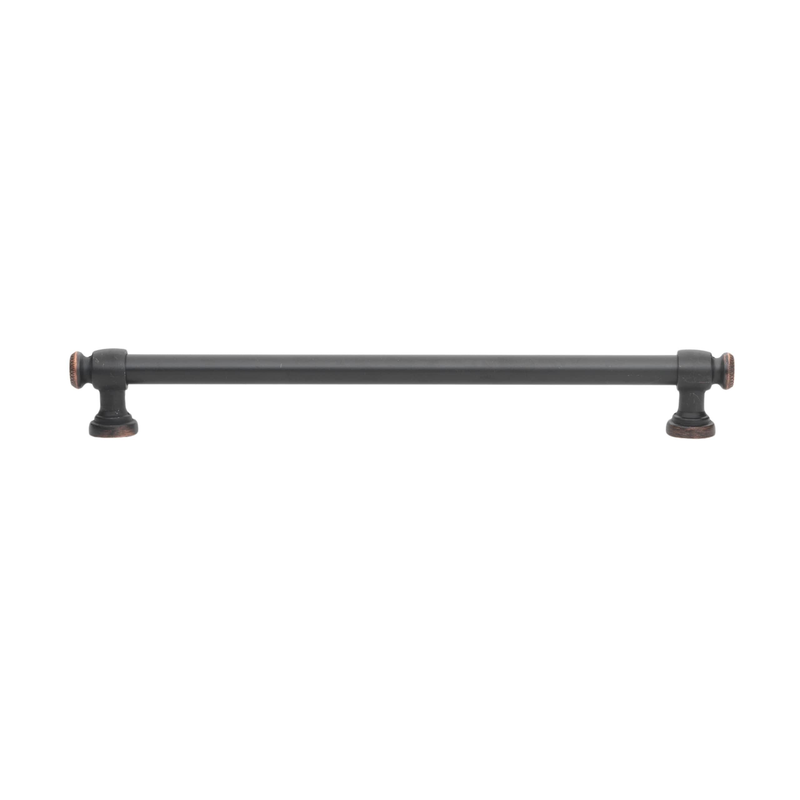 GlideRite Hardware 4361-224-ORB-5 8-3/4 in. Center to Center Classic Euro Bar Pull - 5 Pack