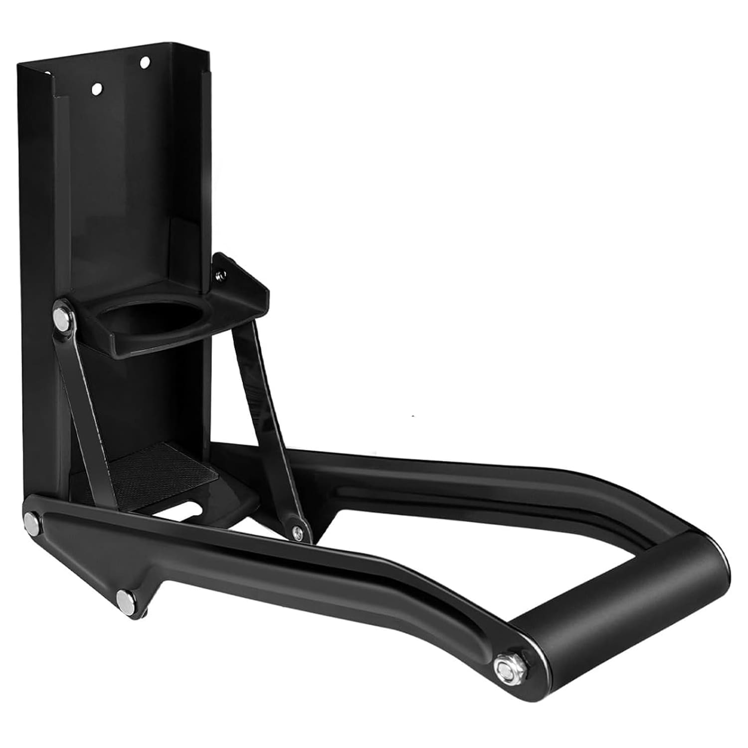Etokfoks Wall Mounted Metal Aluminum Can Crusher Trash Compactor for Soda and Beer Can Recycling Heavy Duty Lever Action Black #LETPGALRZ