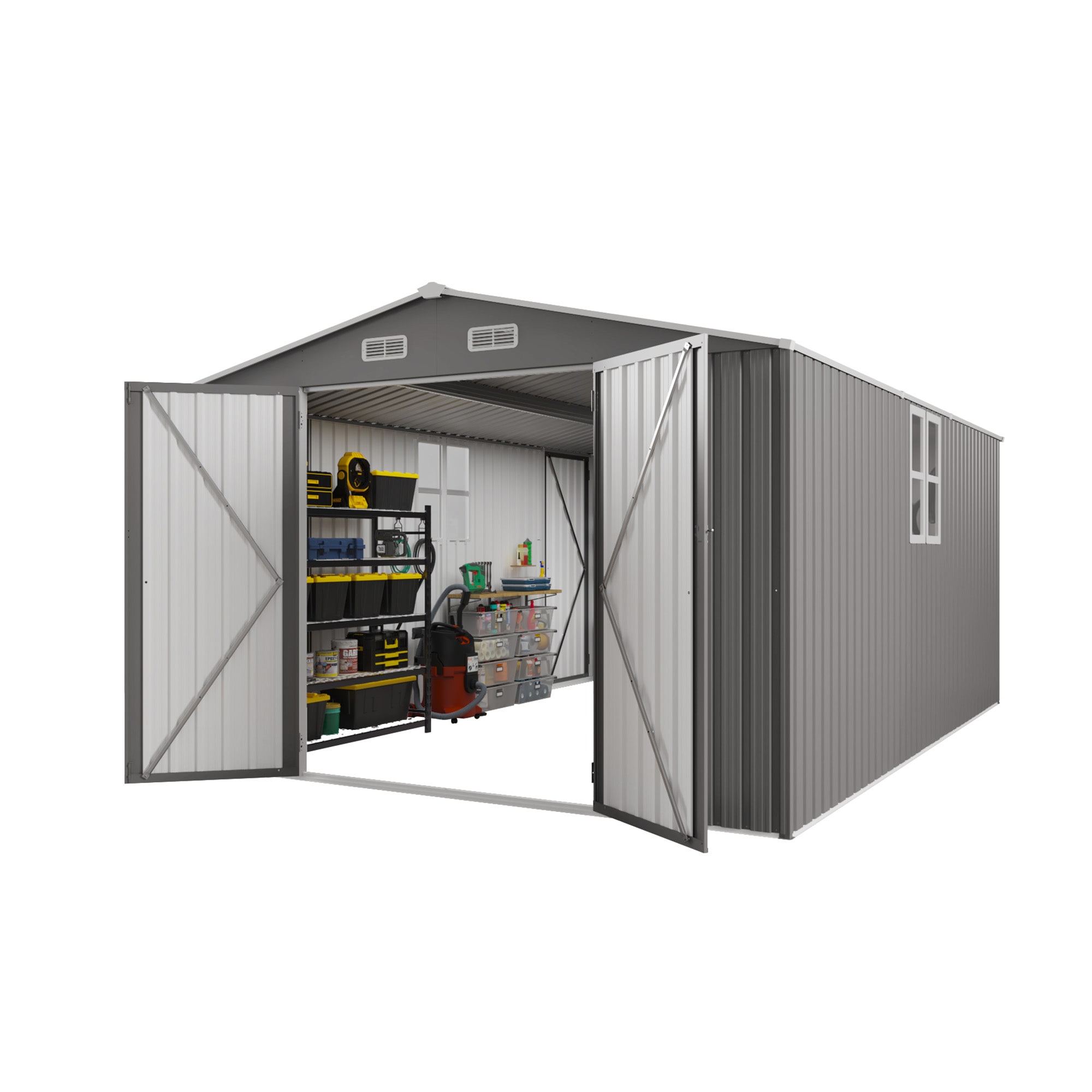 Flynama G-3213S00004 Metal-Storage-Buildings-Sheds - View #8