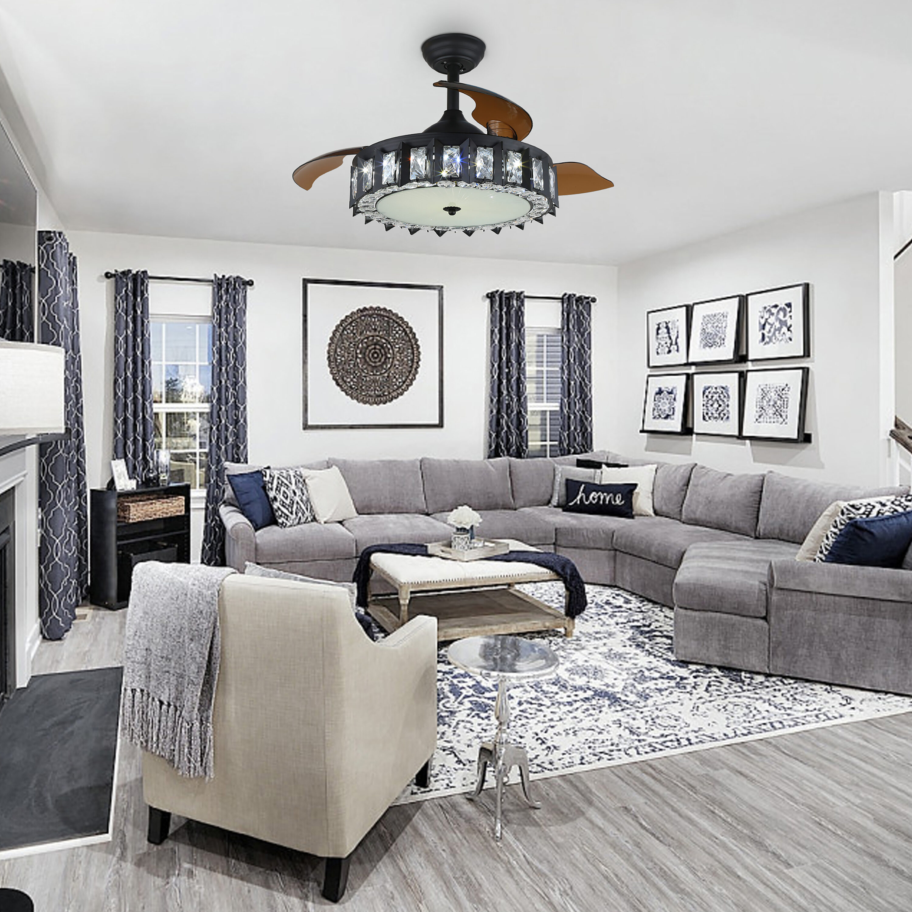 Cusp Barn BD4256-B Ceiling-Fans - View #3