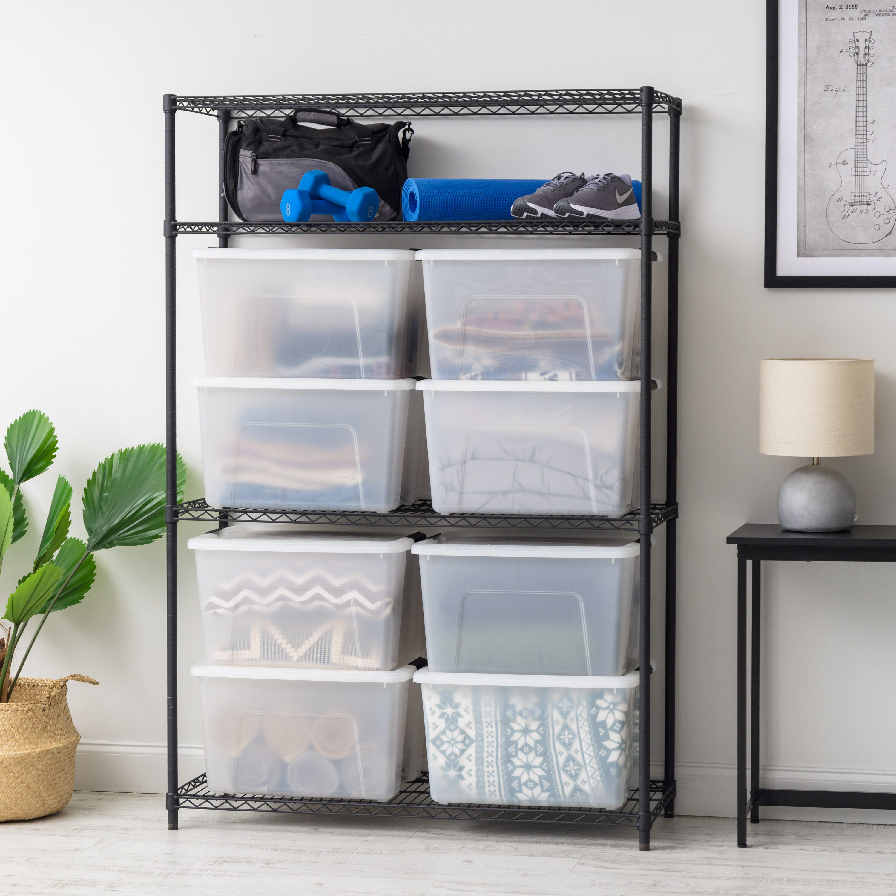 IRIS 500234 Plastic-Storage-Totes - View #7