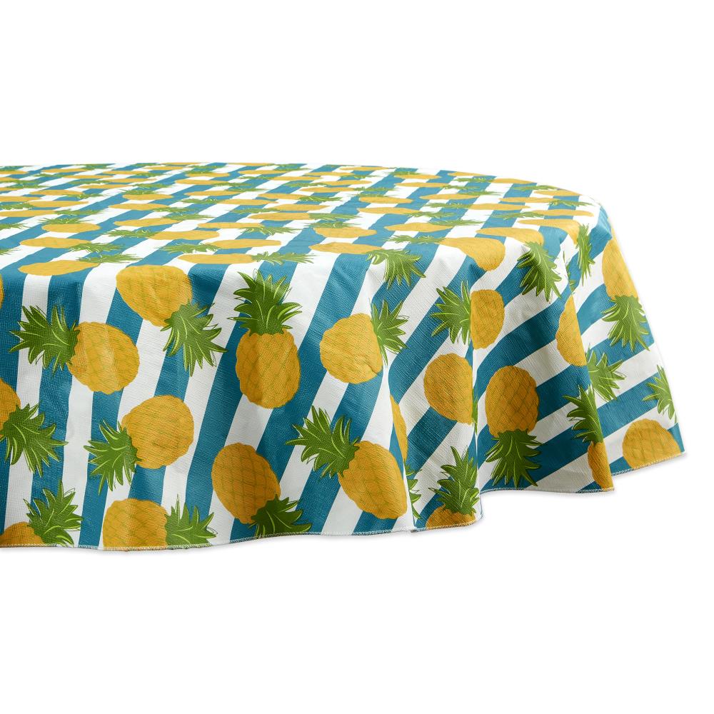 Dii Outdoor Tablecloth Pineapple Table, 72 Round Outdoor Tablecloth