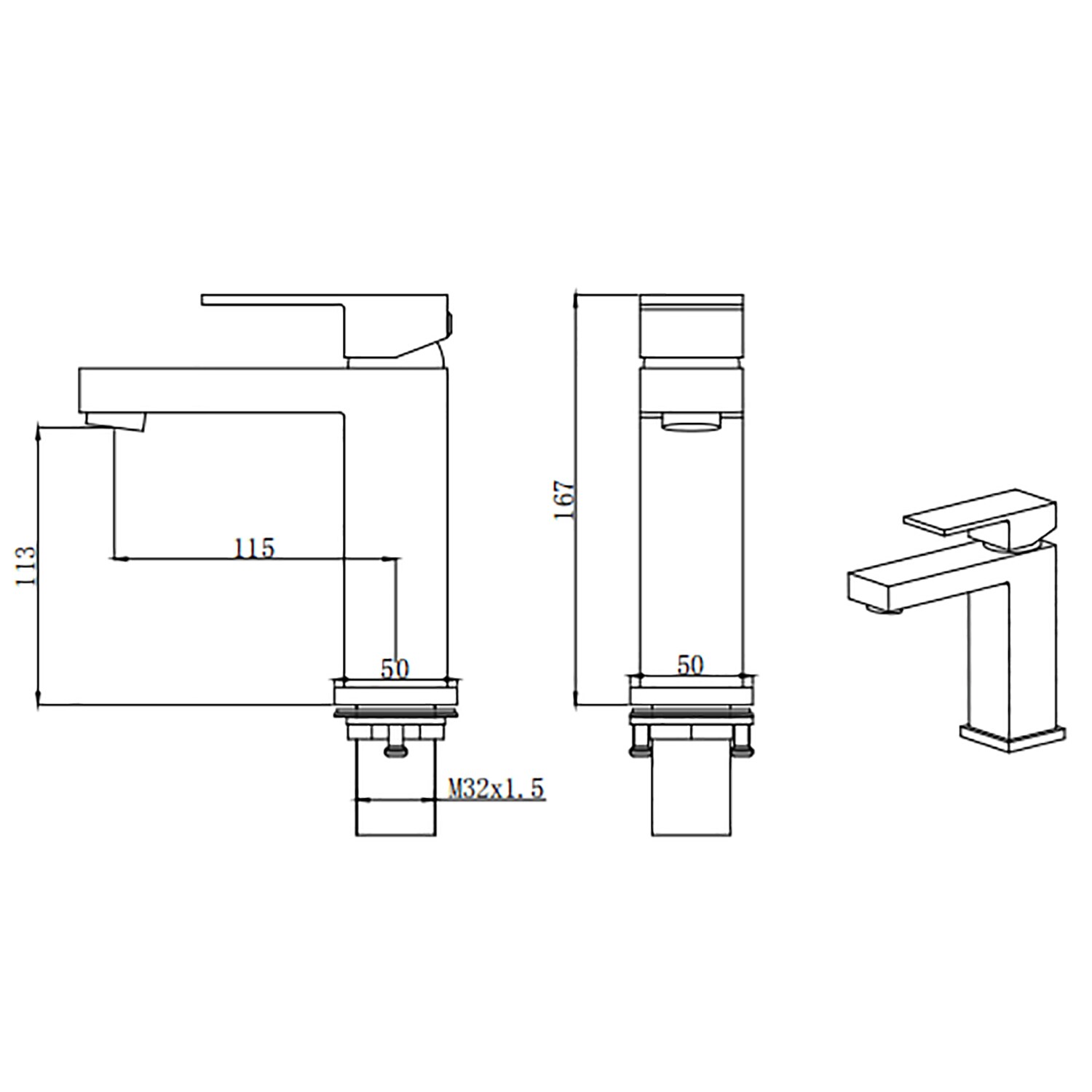 WELLFOR WB-FA012BNP Lavatory-Faucets - View #11