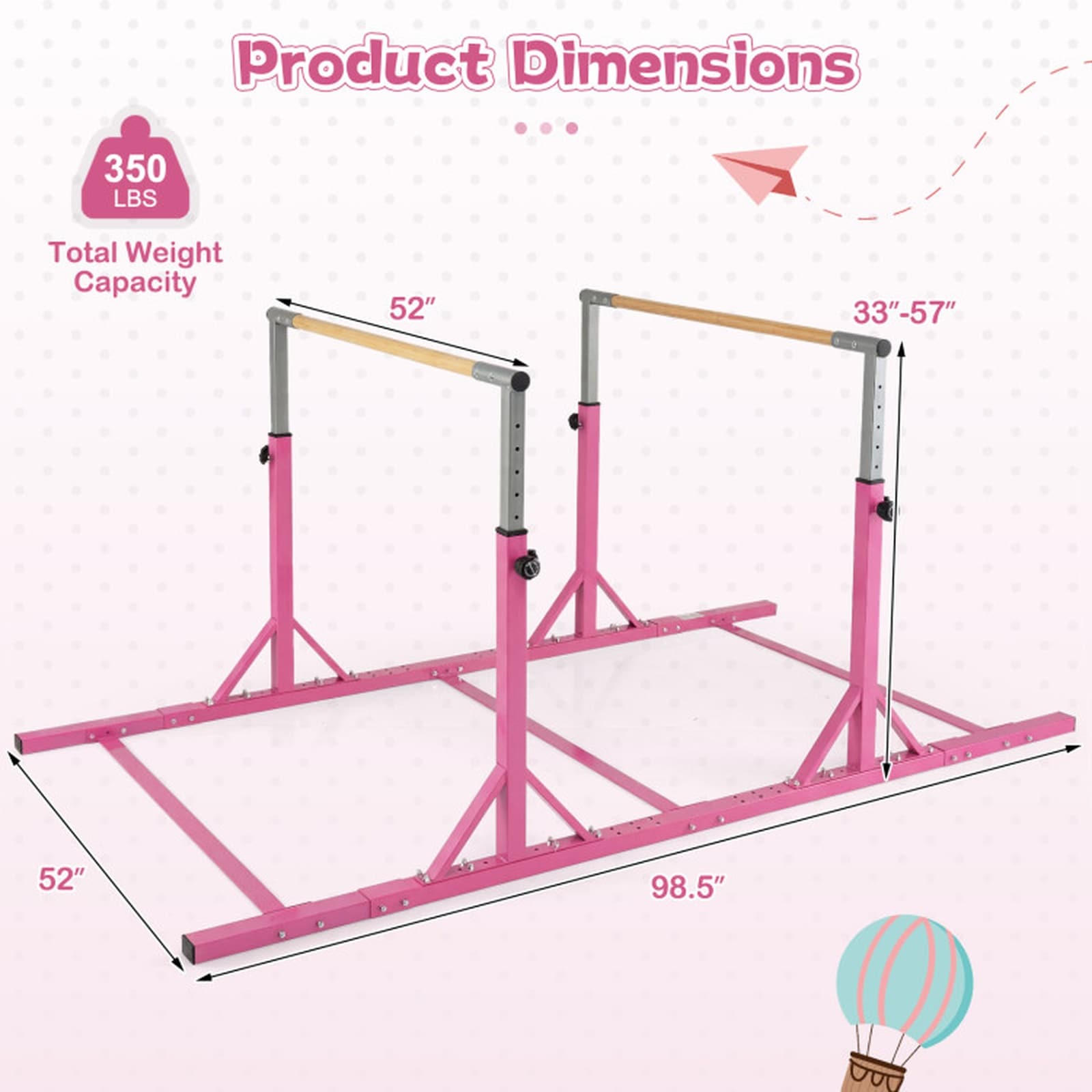 SUGIFT LW102SUGHY2166 Pull-up-Push-up-Bars - View #3