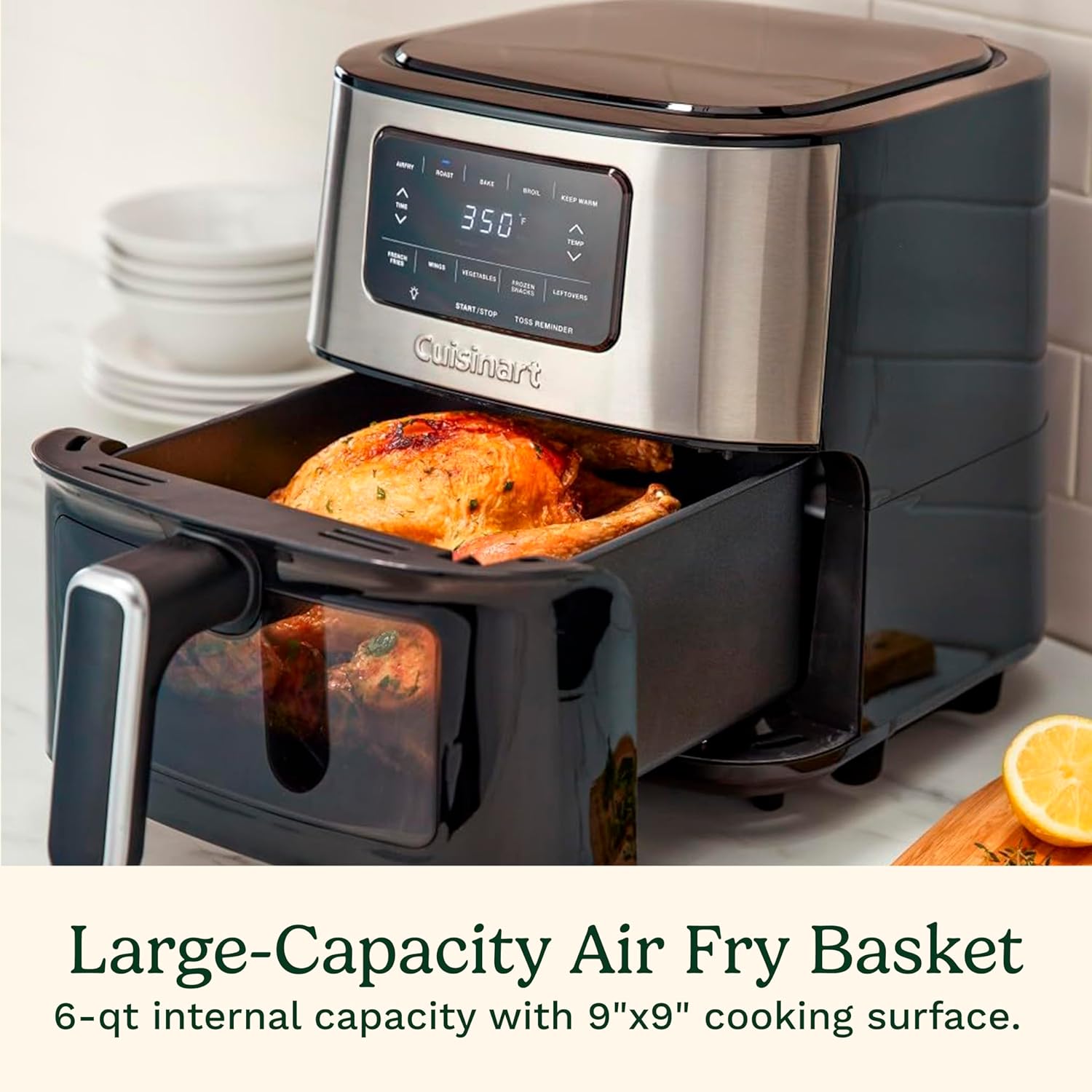 Cuisinart 7-Quart Black Stainless Steel Digital Air Fryer
