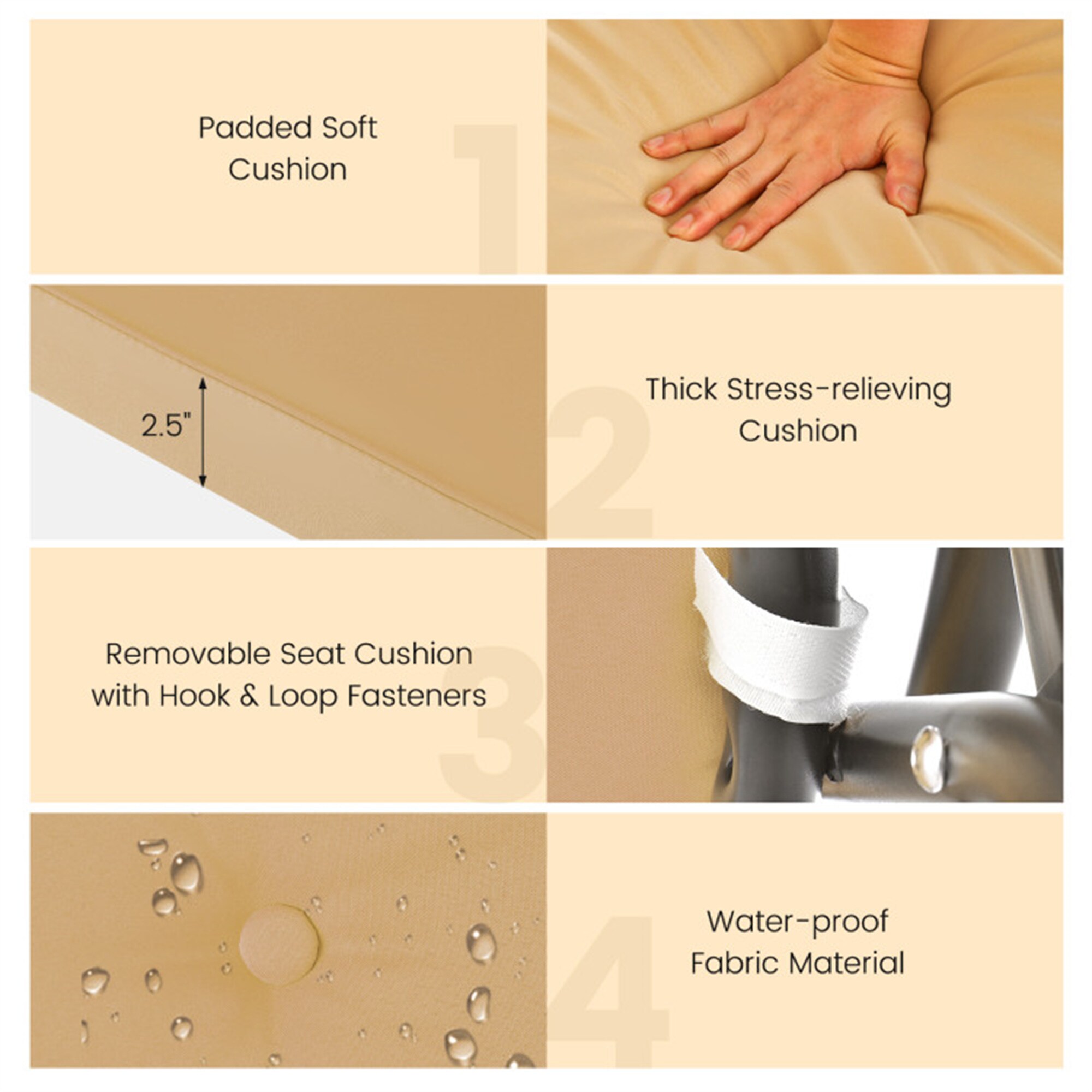 BABOOM BOM-11065BE-CO Swing-Gliders - View #9