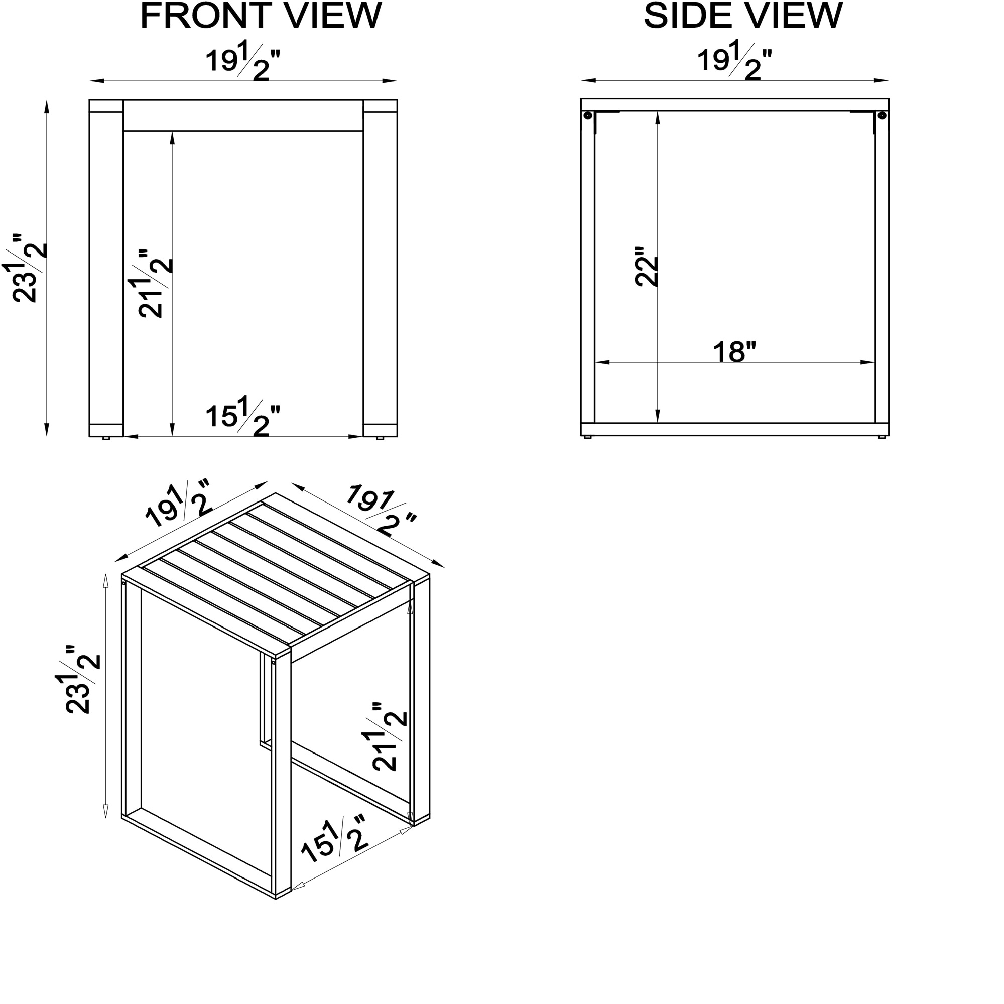 Alaterre Furniture ANGT05EBO Patio-Tables - View #7