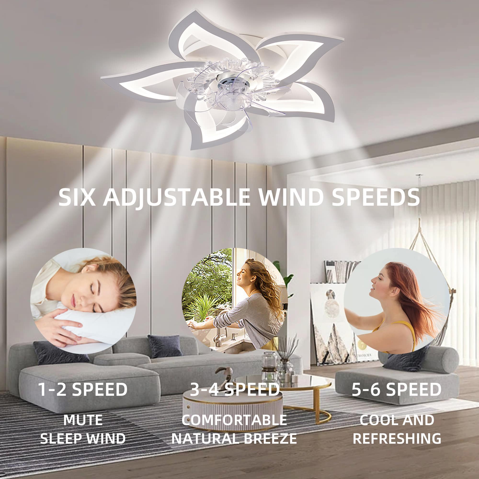 SINOFURN SYD120004WT Ceiling-Fans - View #6