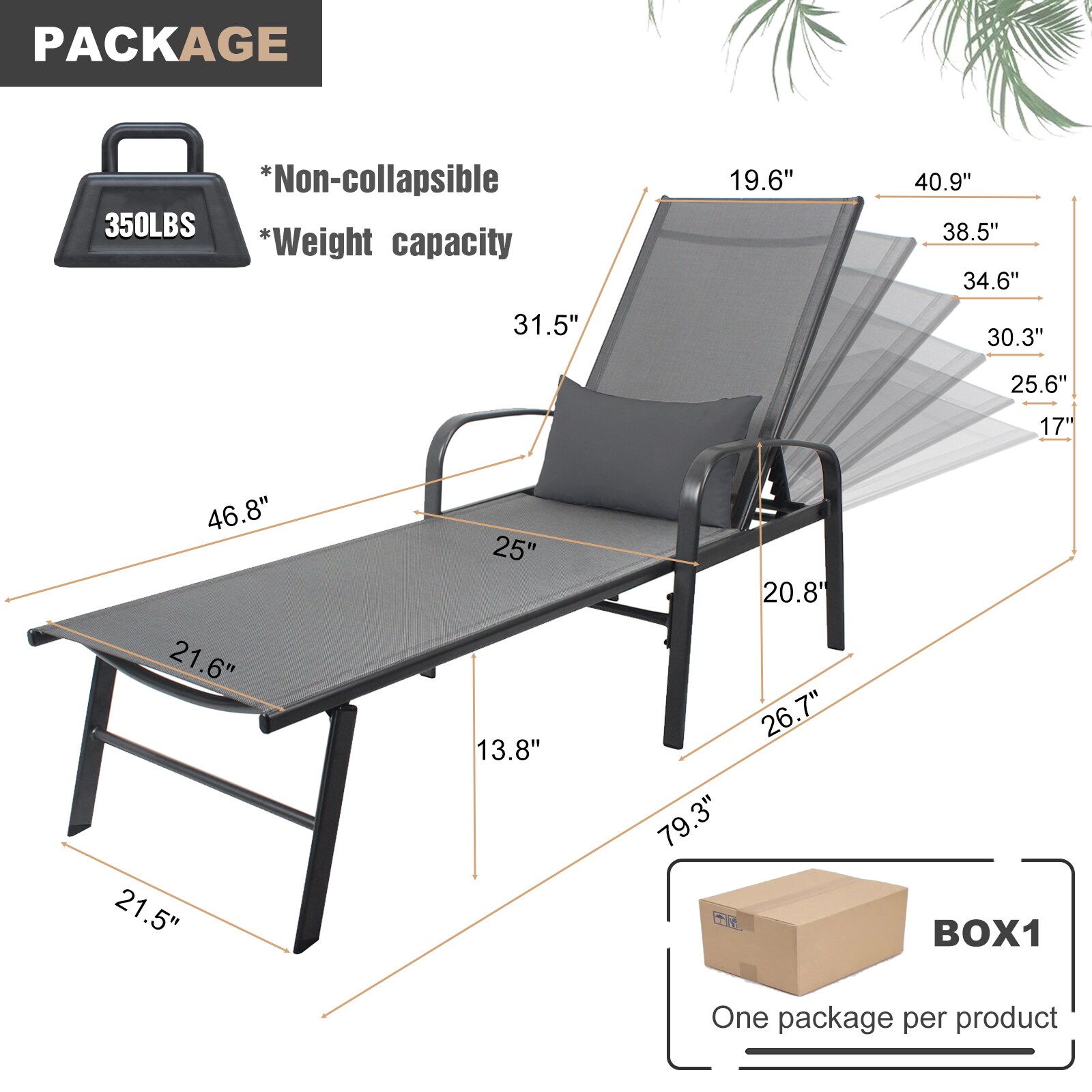 Maocao Hoom MZLW132751914 Patio-Chairs - View #3