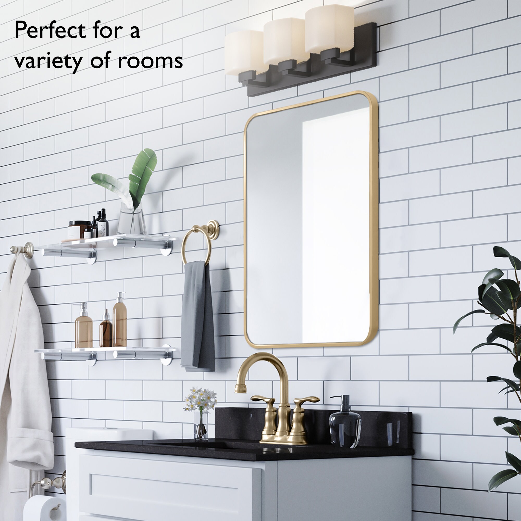 Design House 596510-GLD Framed-Bath-Mirrors - View #3