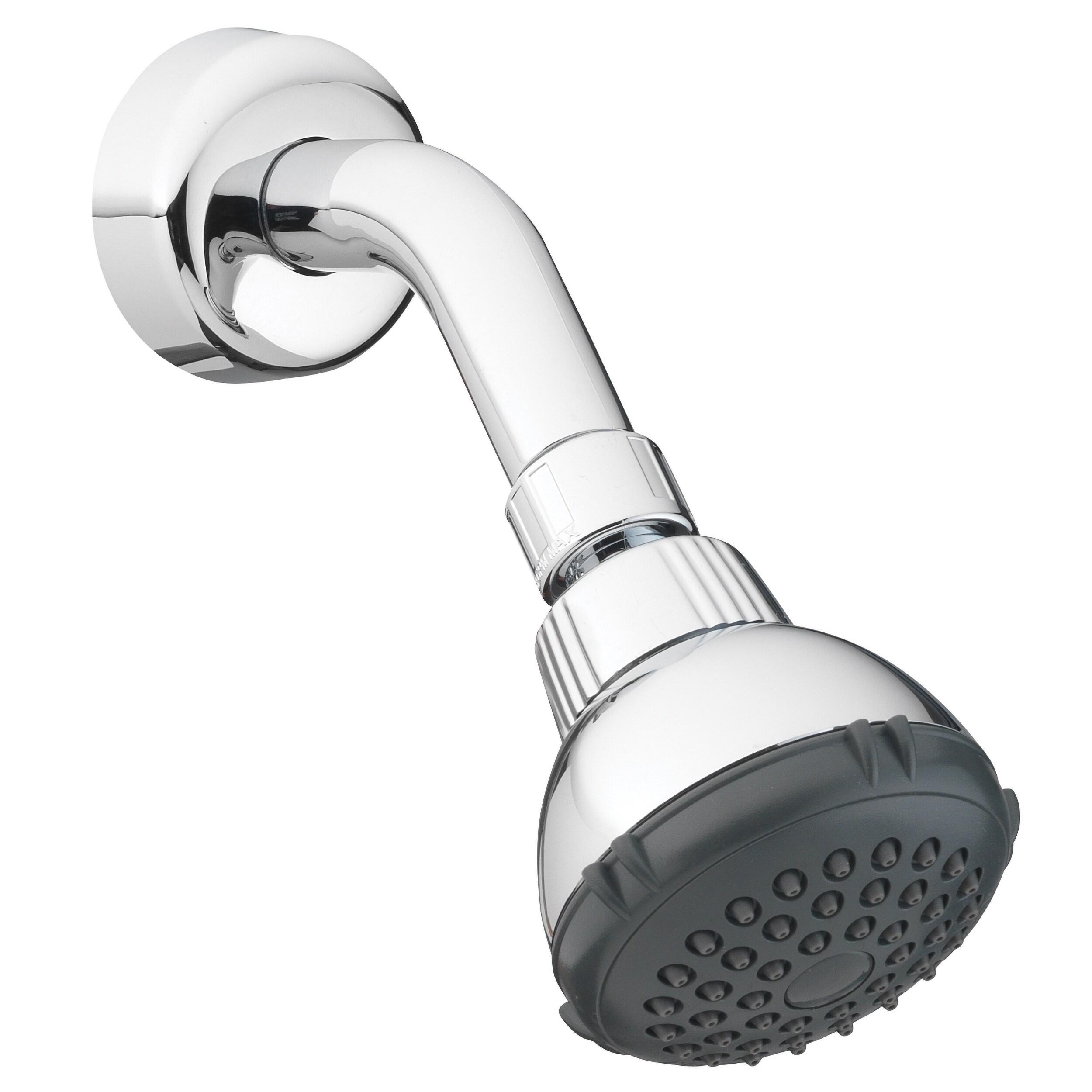 Project Source Chrome 2-handle Single Function Round Shower Faucet ...