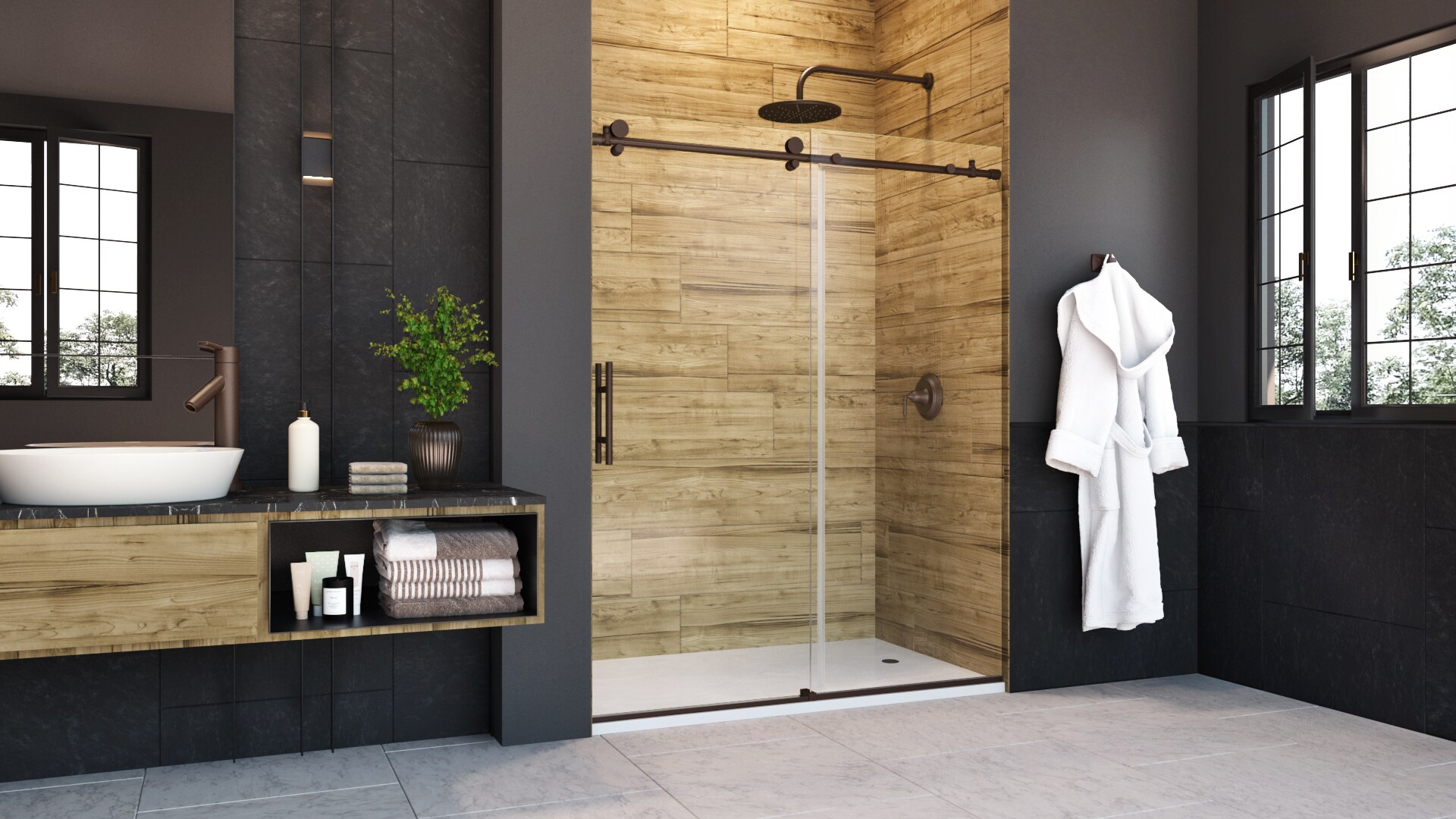 Holcam ECSE180ORBCLR6076HS Shower-Doors - View #9