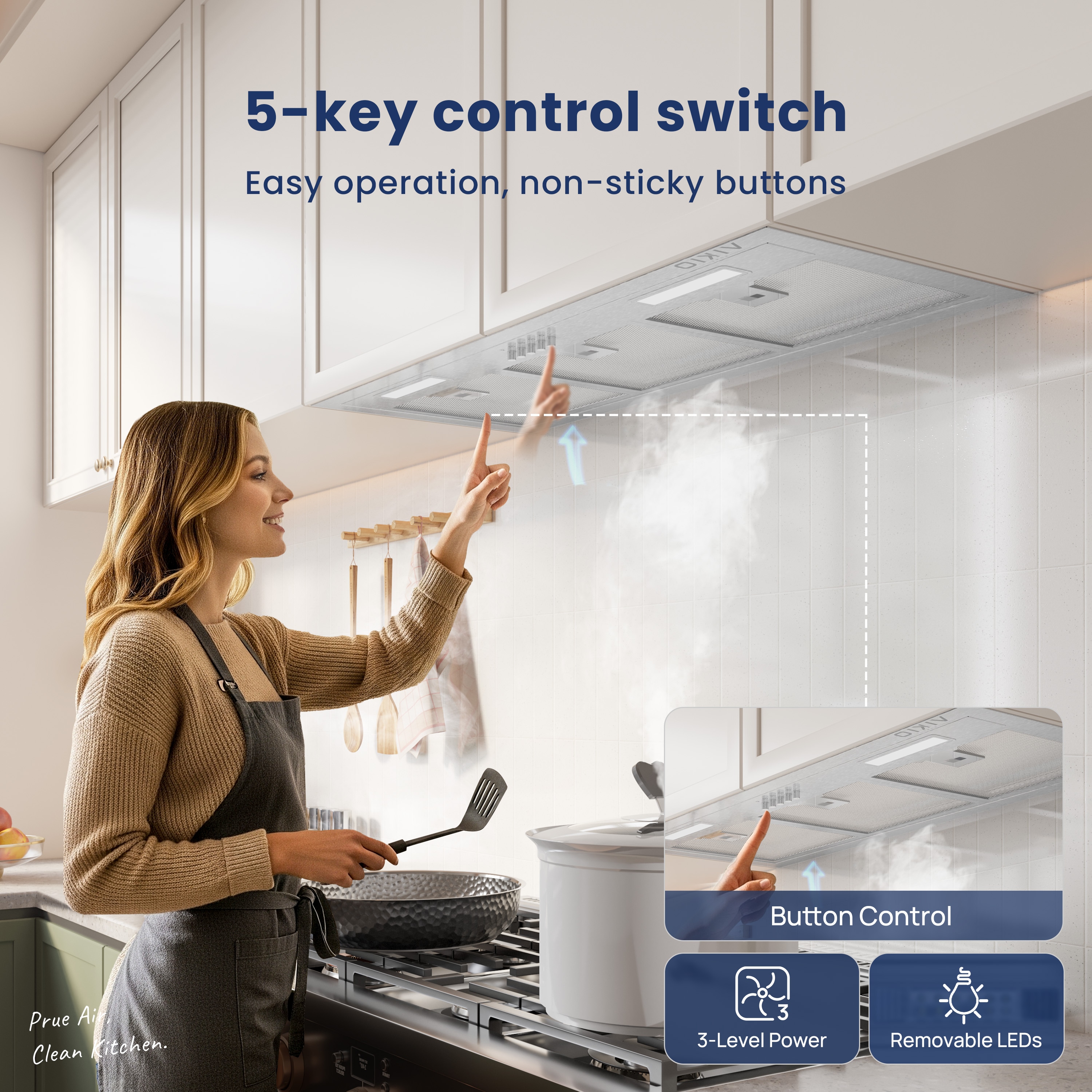 VIKIO VIKRB10-36 Undercabinet-Range-Hoods - View #10