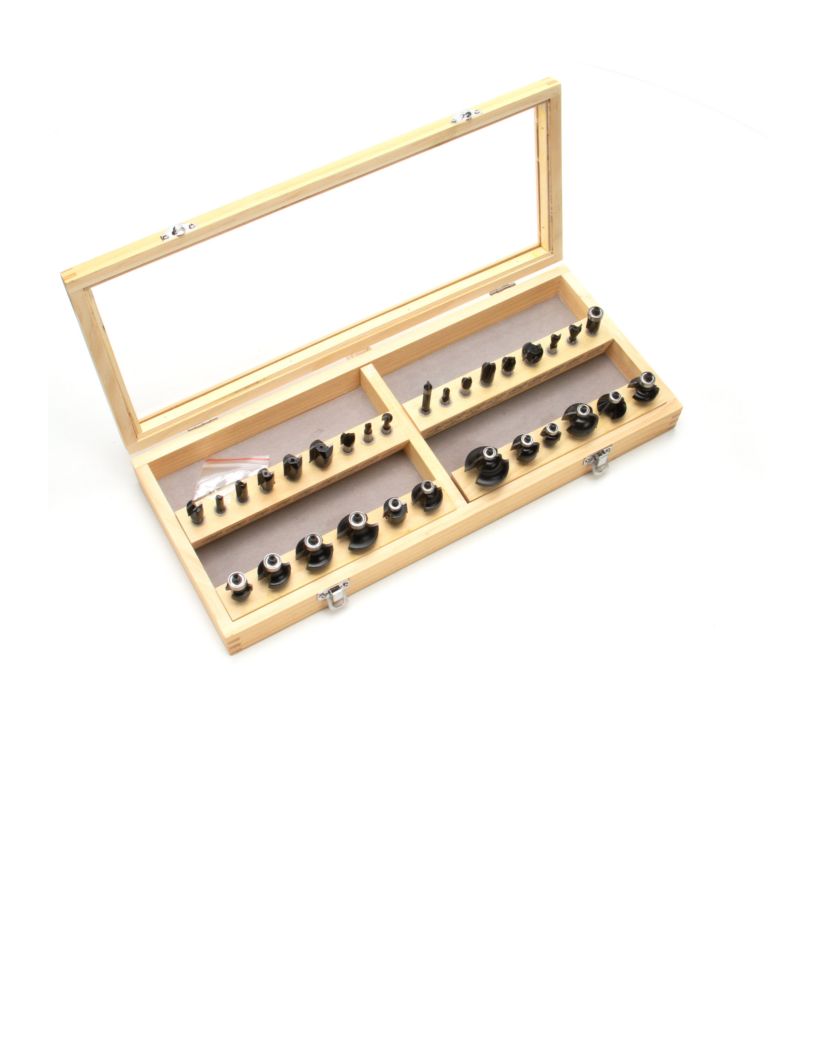 IRWIN 30-Piece Carbide-Tipped Router Bit Set in the Router Bit 