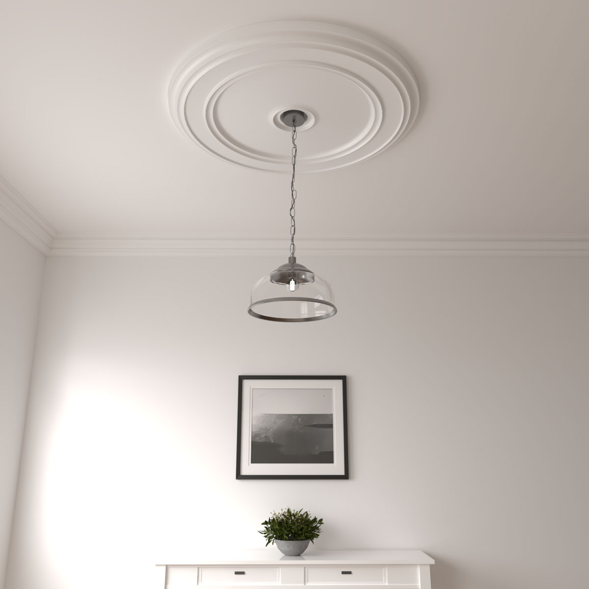 Ekena Millwork CM41CL Ceiling-Medallions - View #7