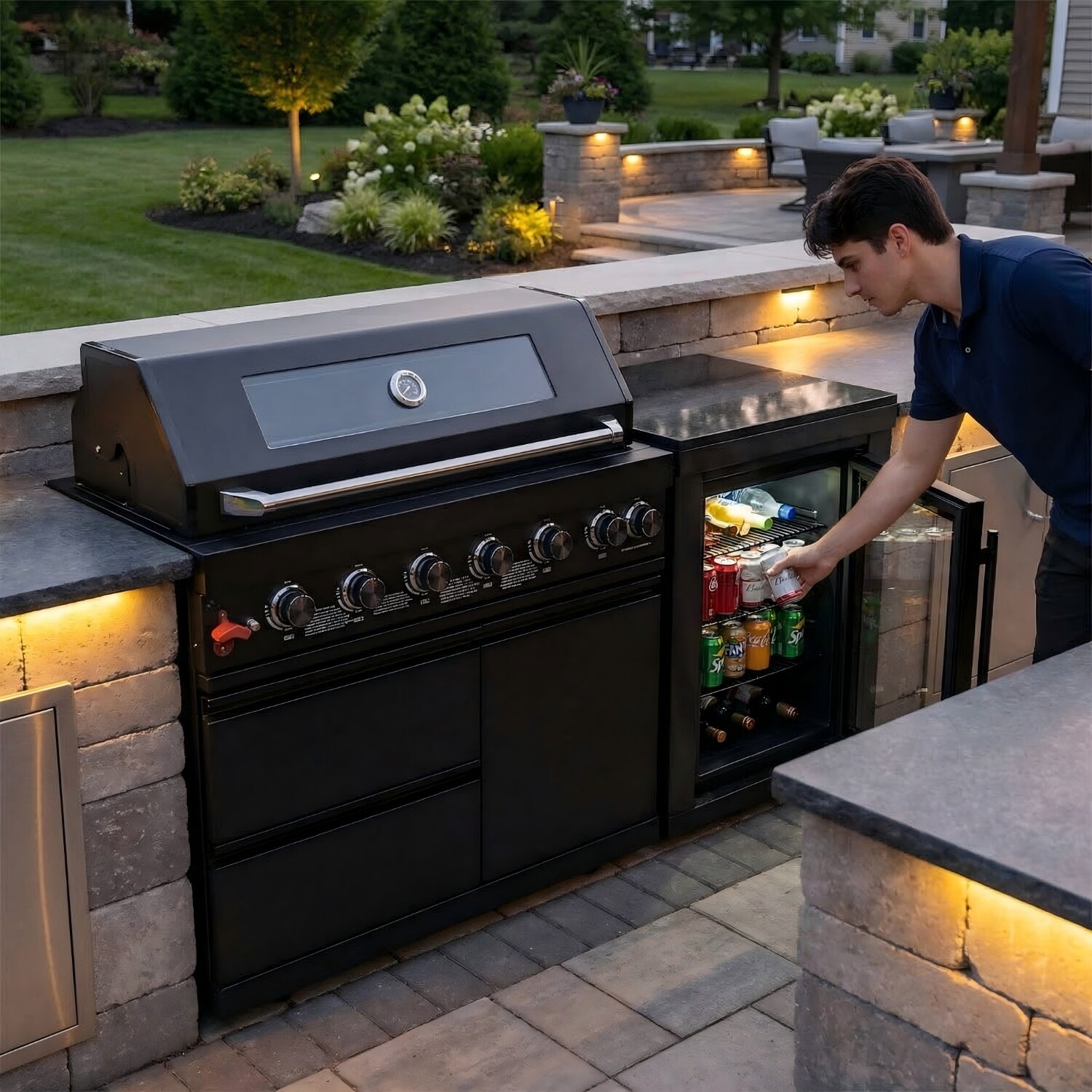 Wooakway FXL20605-605A21 Modular-Outdoor-Kitchens - View #3