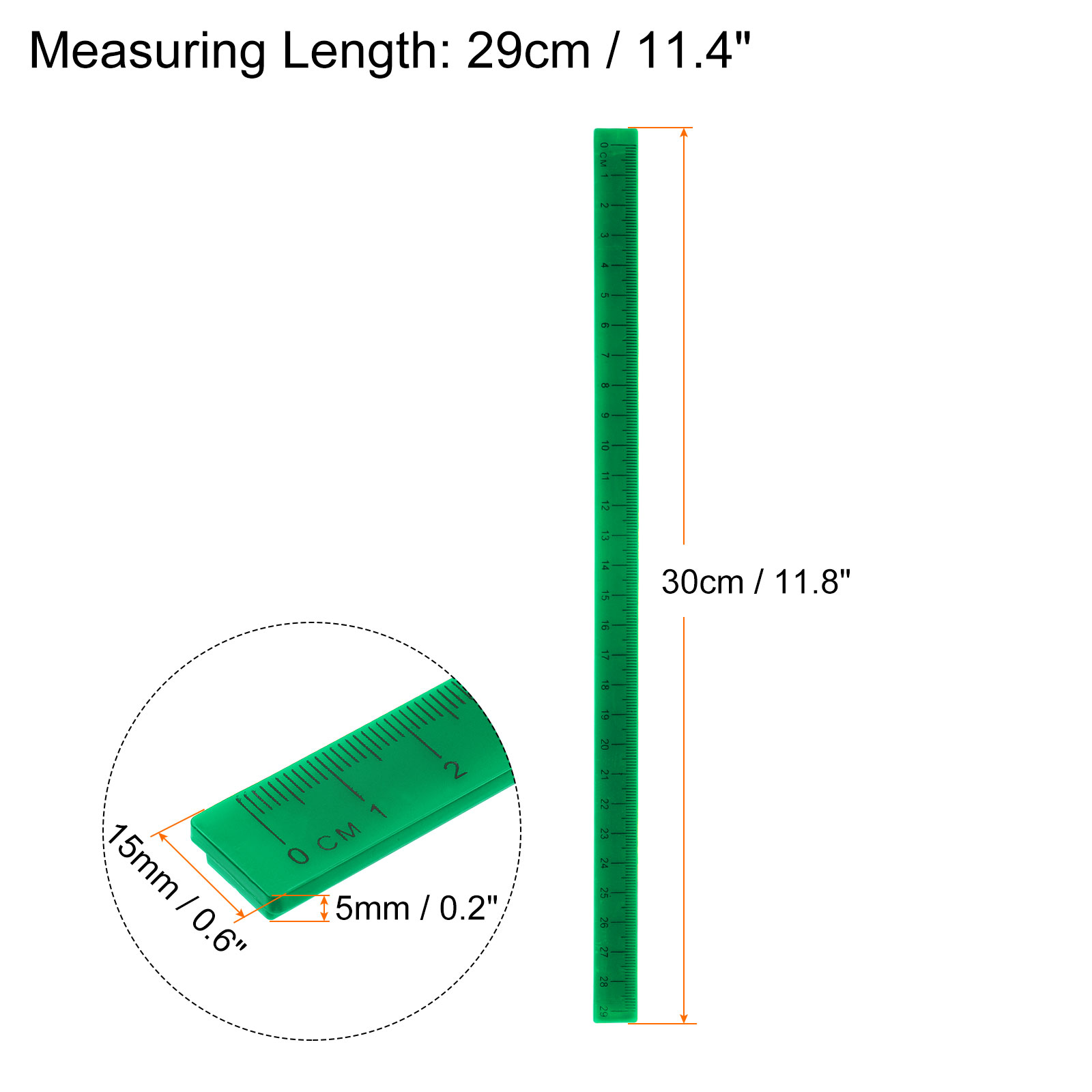 Harfington S26051300UX4867 Yardsticks-Rulers - View #2