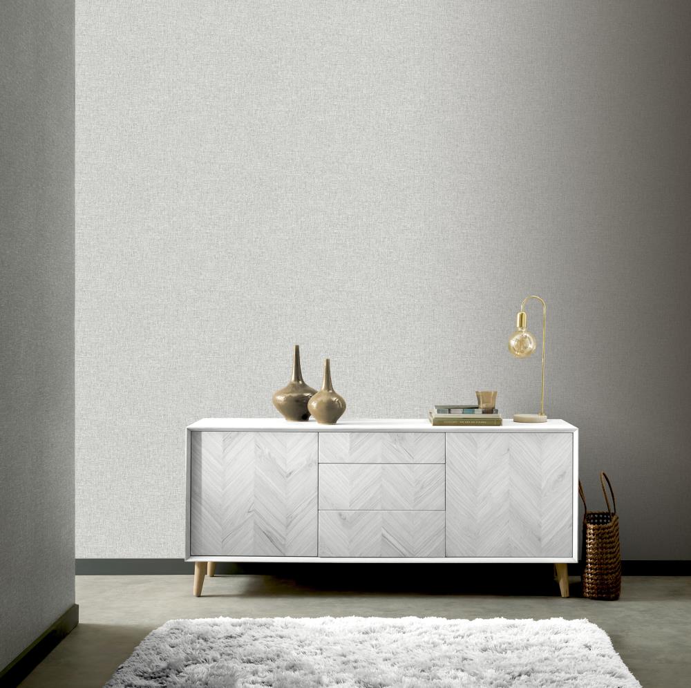 Stanley Grey Plywood Texture Wallpaper - Bed Bath & Beyond - 29735806