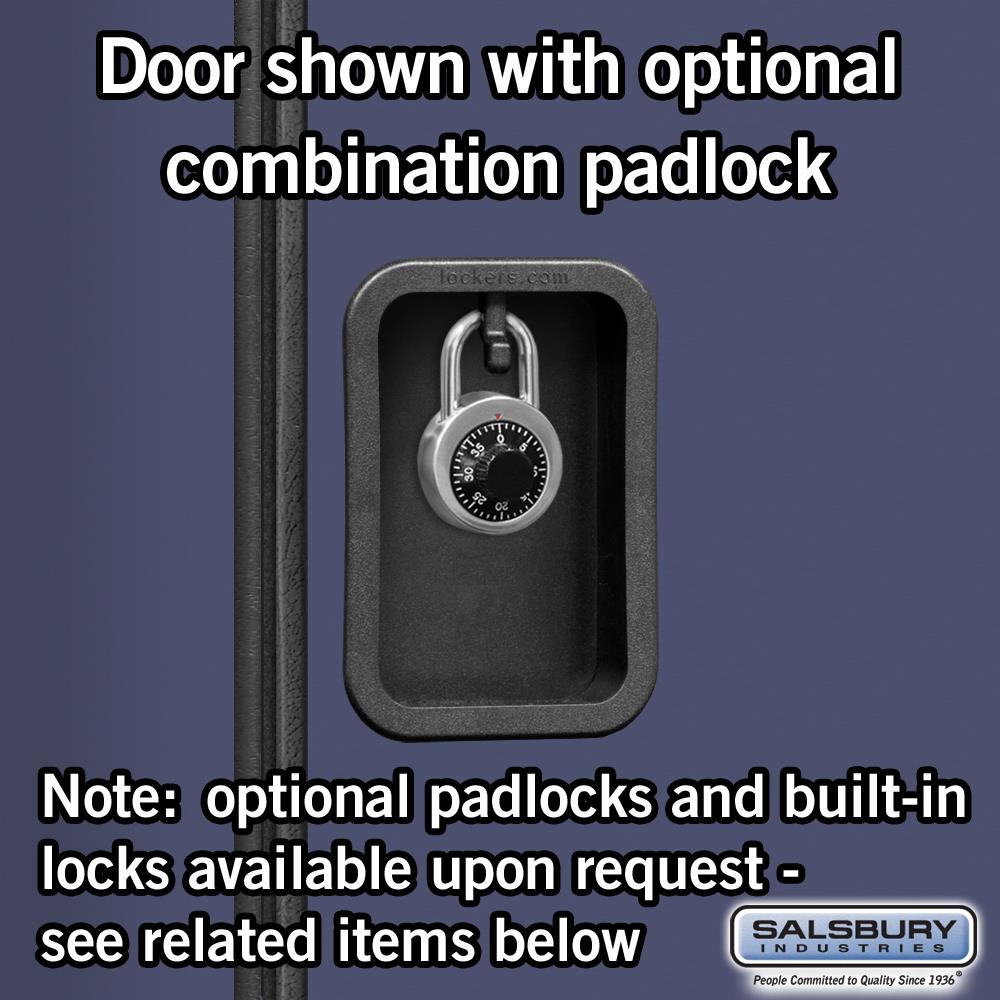 SALSBURY INDUSTRIES 22168BLU Storage-Lockers - View #4