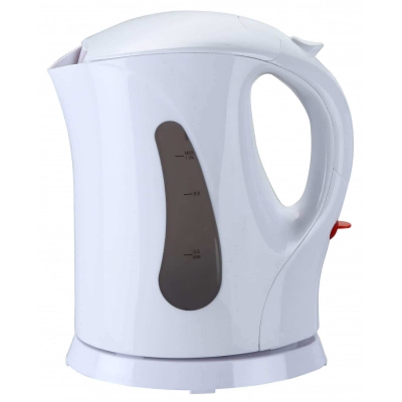 brentwood Brushed Chrome-Cup Cordless Electric Kettle in the Water Boilers  & Kettles department at