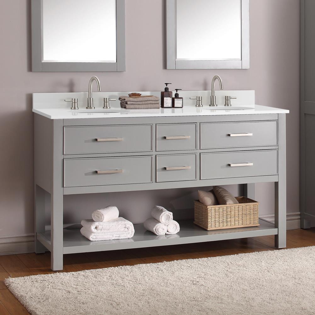 Avanity BROOKS-VS60-CG-EW Bath-Vanity-Combo - View #4
