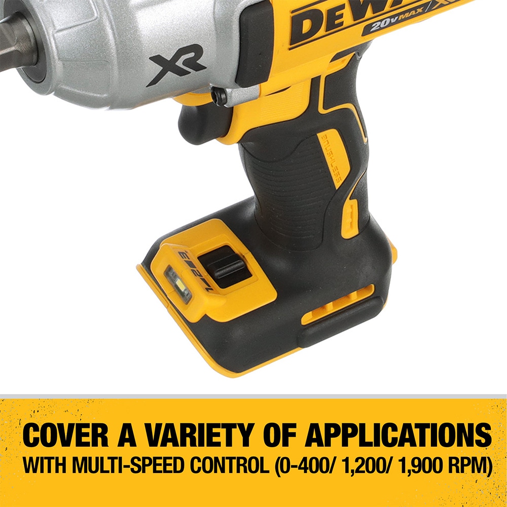 DEWALT Variable Speed Brushless 1 2 in square Drive Cordless