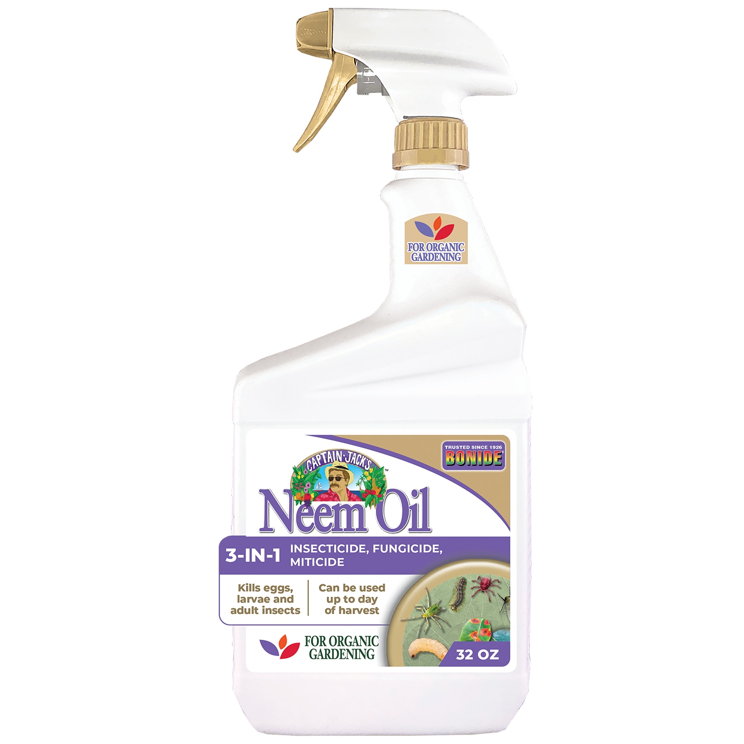 Bonide 32-fl oz Neem Oil Organic Natural Garden Insect Killer Trigger Spray  in the Pesticides department at