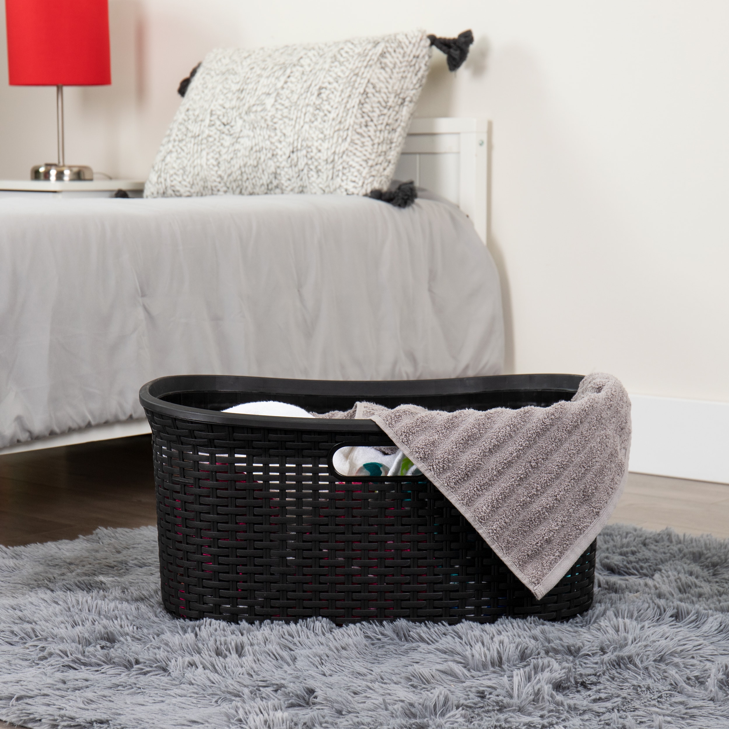 Mind Reader 40LBASK2PK-BLK Hamper-Baskets - View #2