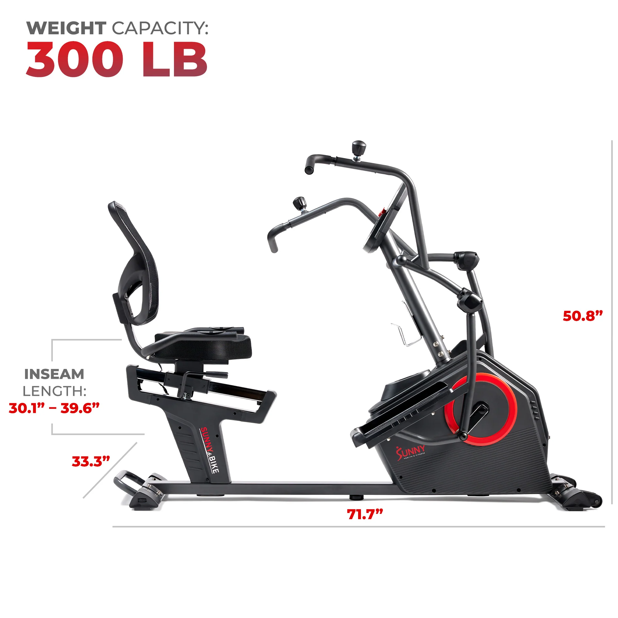 Sunny Health & Fitness SF-RBE4886SMART Exercise-Bikes - View #3
