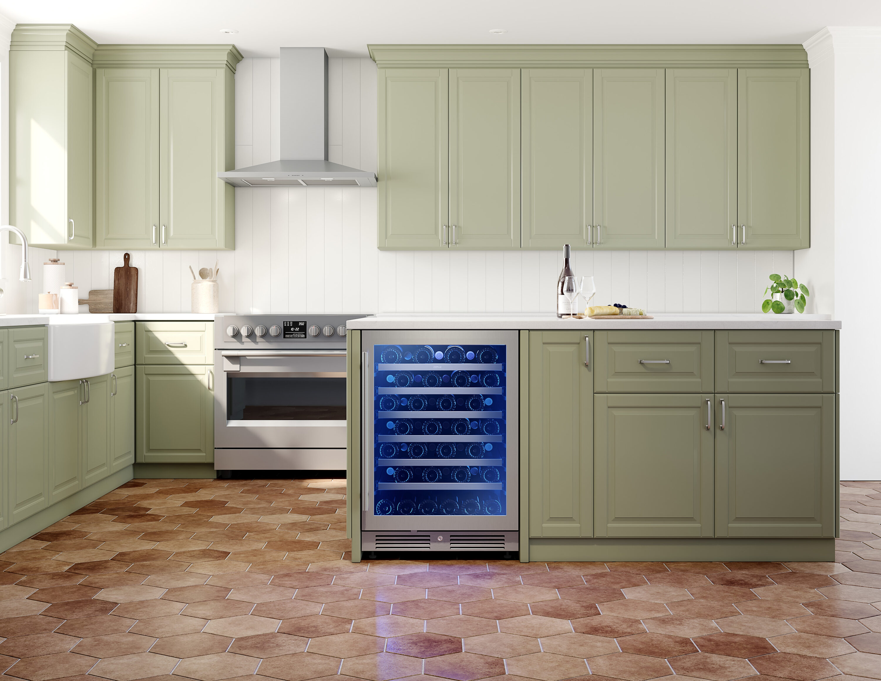 Zephyr PRW24C01CG Wine-Chillers - View #3