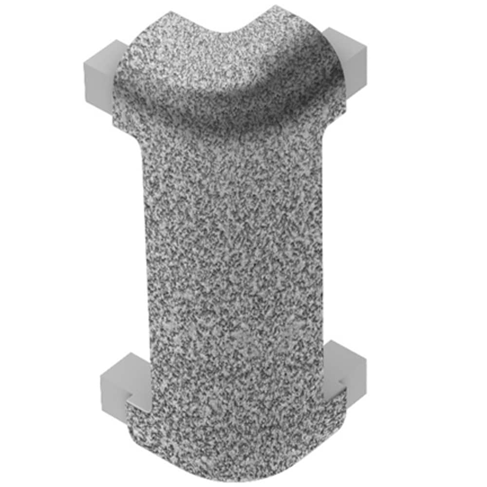 Schluter Systems E90RC80TSG39 Rondec-CT 0.313-in W x 1.898-in L Pewter textured color-coated aluminum Aluminum Outside corner Tile Edge Trim