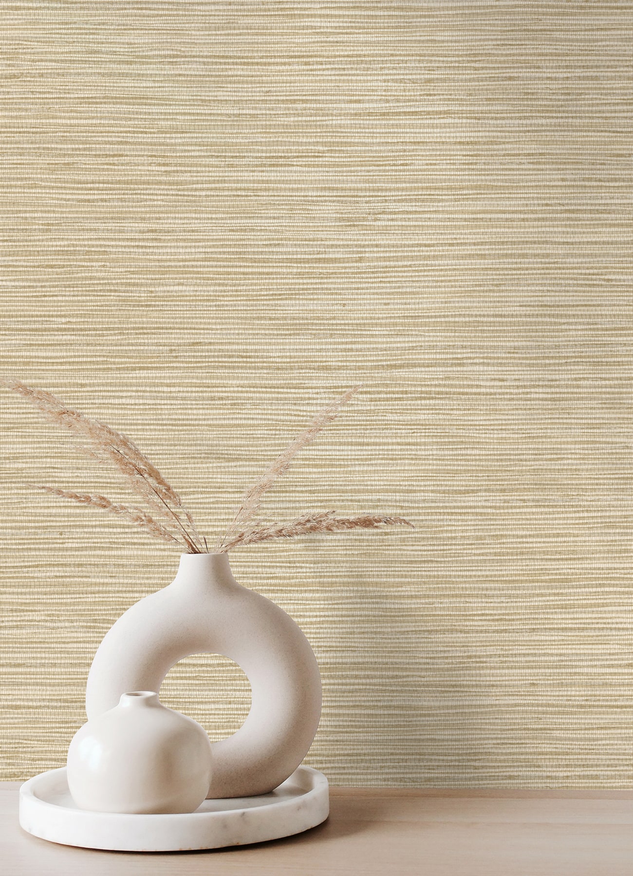 Advantage Alton Wheat Faux Grasscloth Wallpaper In The Wallpaper Department At