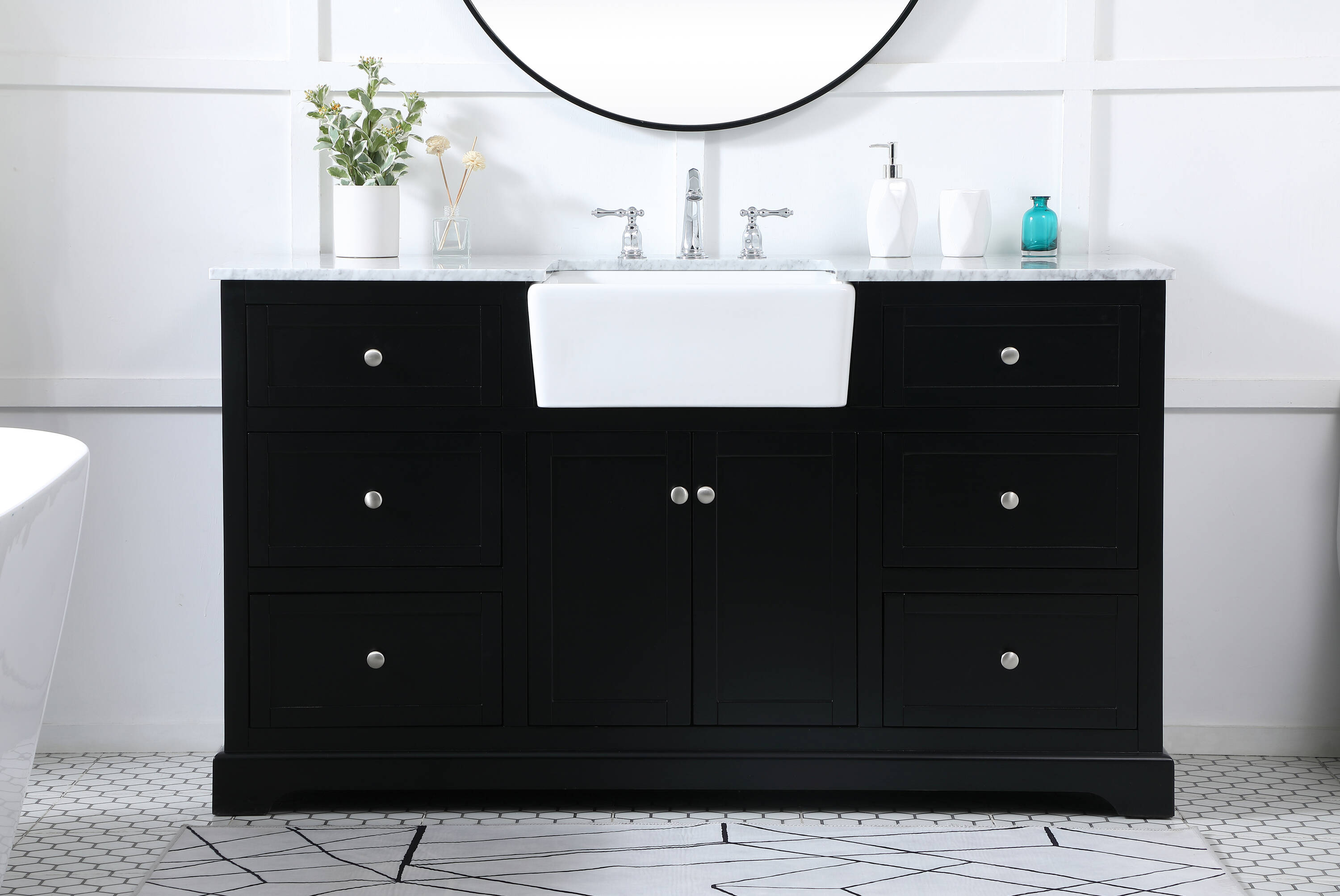 Elegant Decor HF180780BK Bath-Vanity-Combo - View #2