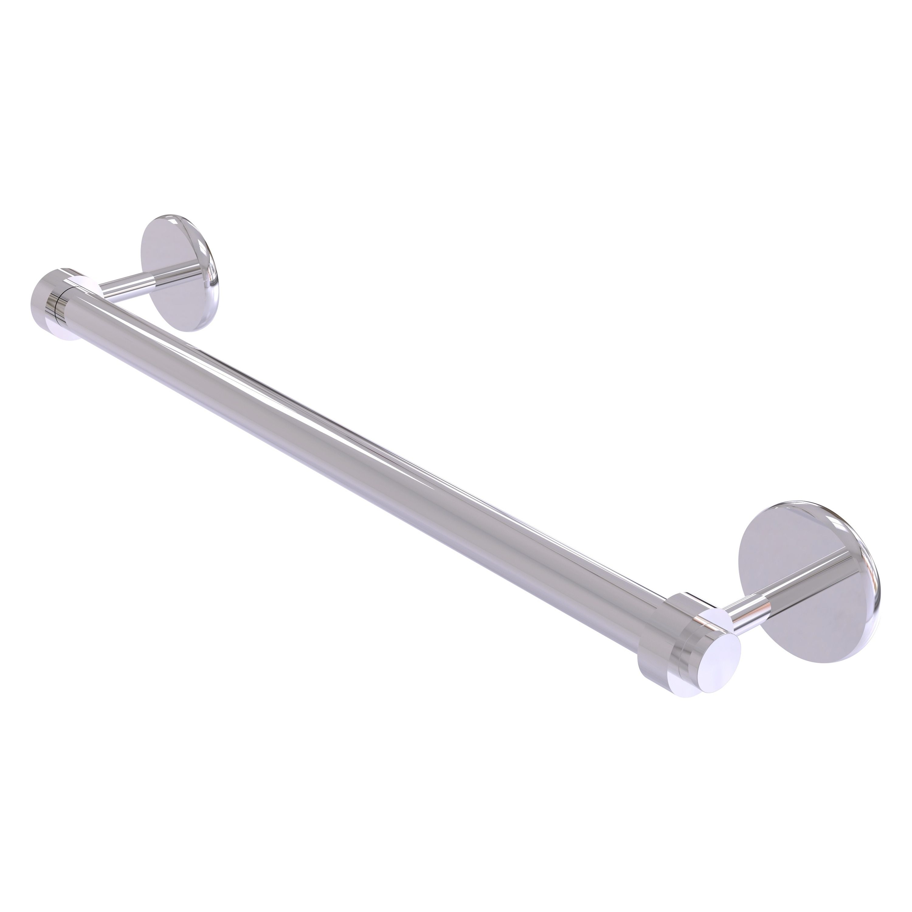 Allied Brass 7251/36-PC Satellite Orbit Two 36-in Polished Chrome Wall mount Single Towel Bar