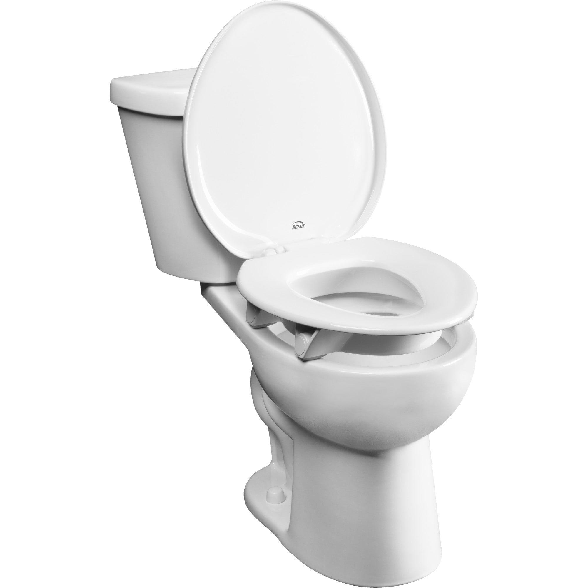 Bemis Independence 4.5 in. Raised Toilet Seat White