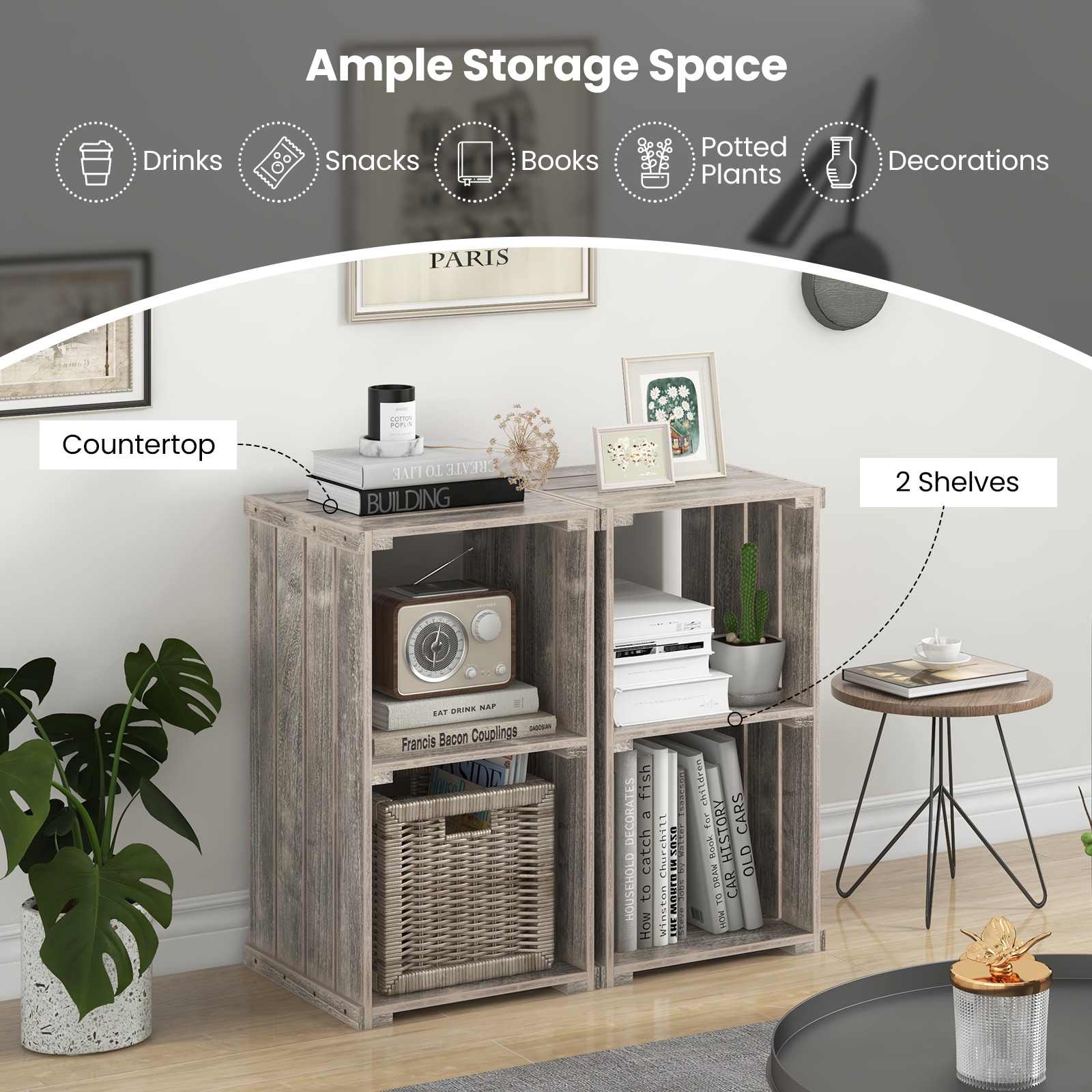 Slickblue D-CO-NB62511VJ Laminate-Storage-Cubes - View #5