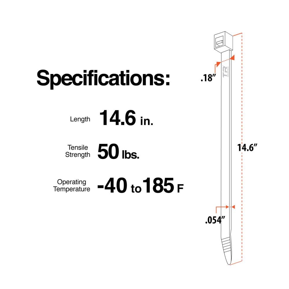 TR Industrial TR88404 Cable-Ties - View #4