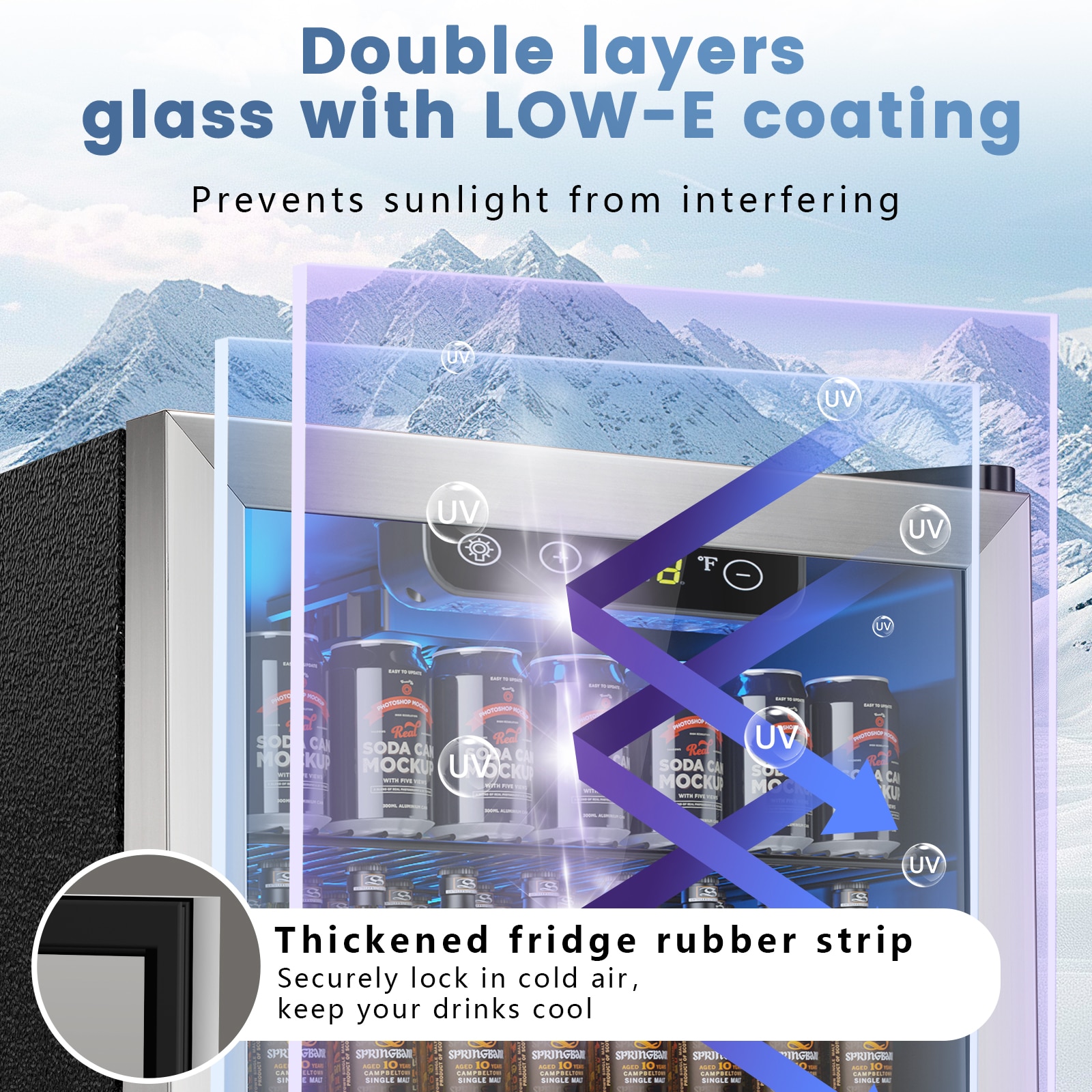 COWSAR W5899SBH Wine-Chillers - View #4