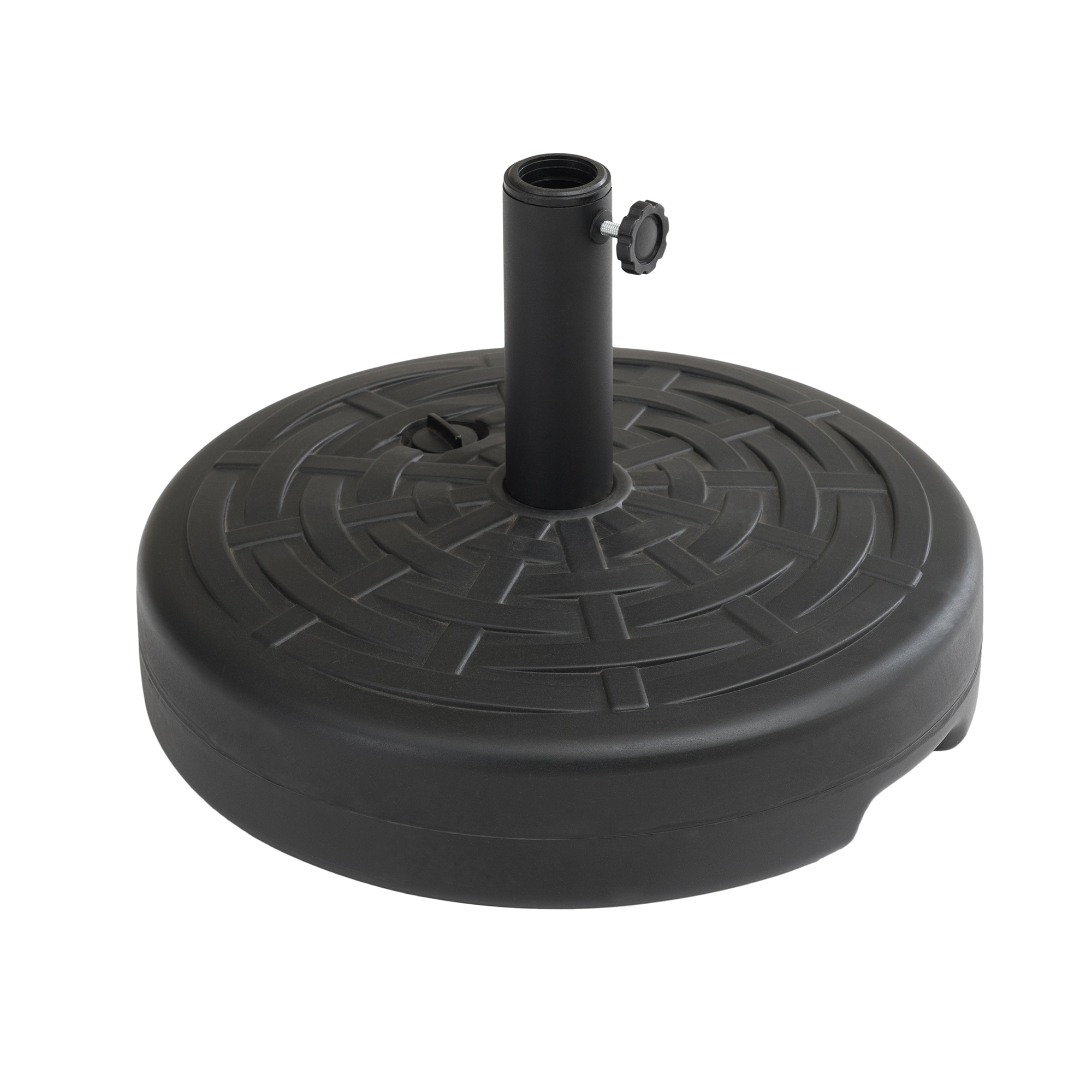 Sunjoy Black Patio Umbrella Base in the Patio Umbrella Bases department ...