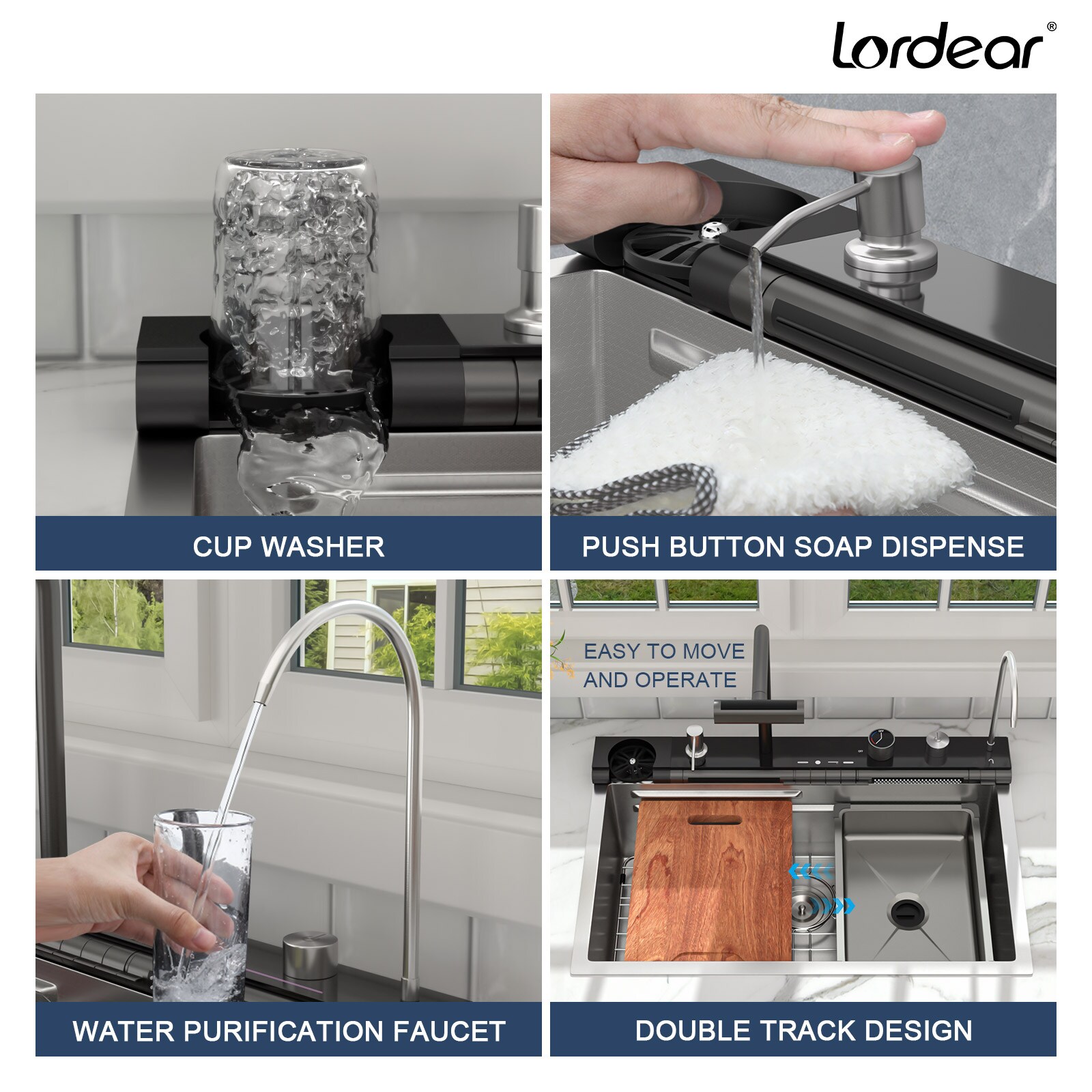 Lordear LD-LYFY30TS Kitchen-Sinks - View #9