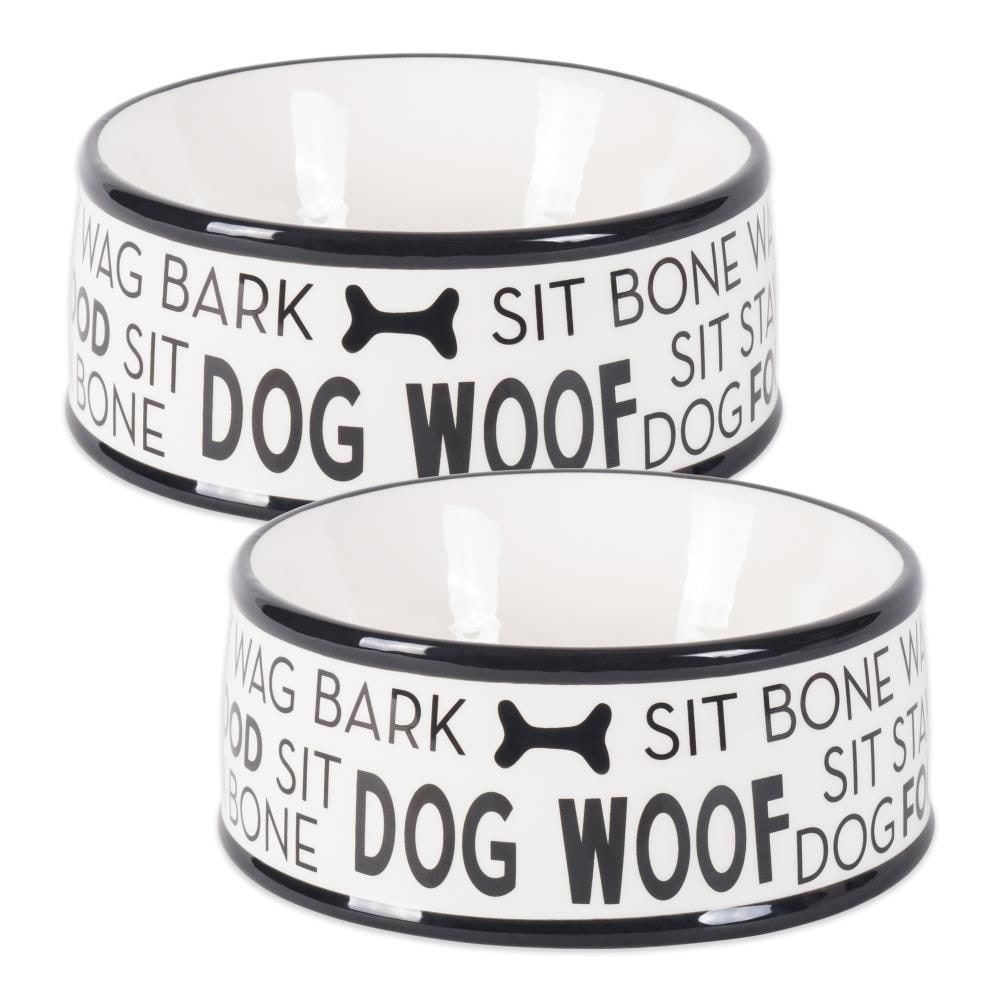 BirdRock Home 8-oz Tpu Dog/Cat Bowl(S) with Stand (2 Bowls) in the Food &  Water Bowls department at