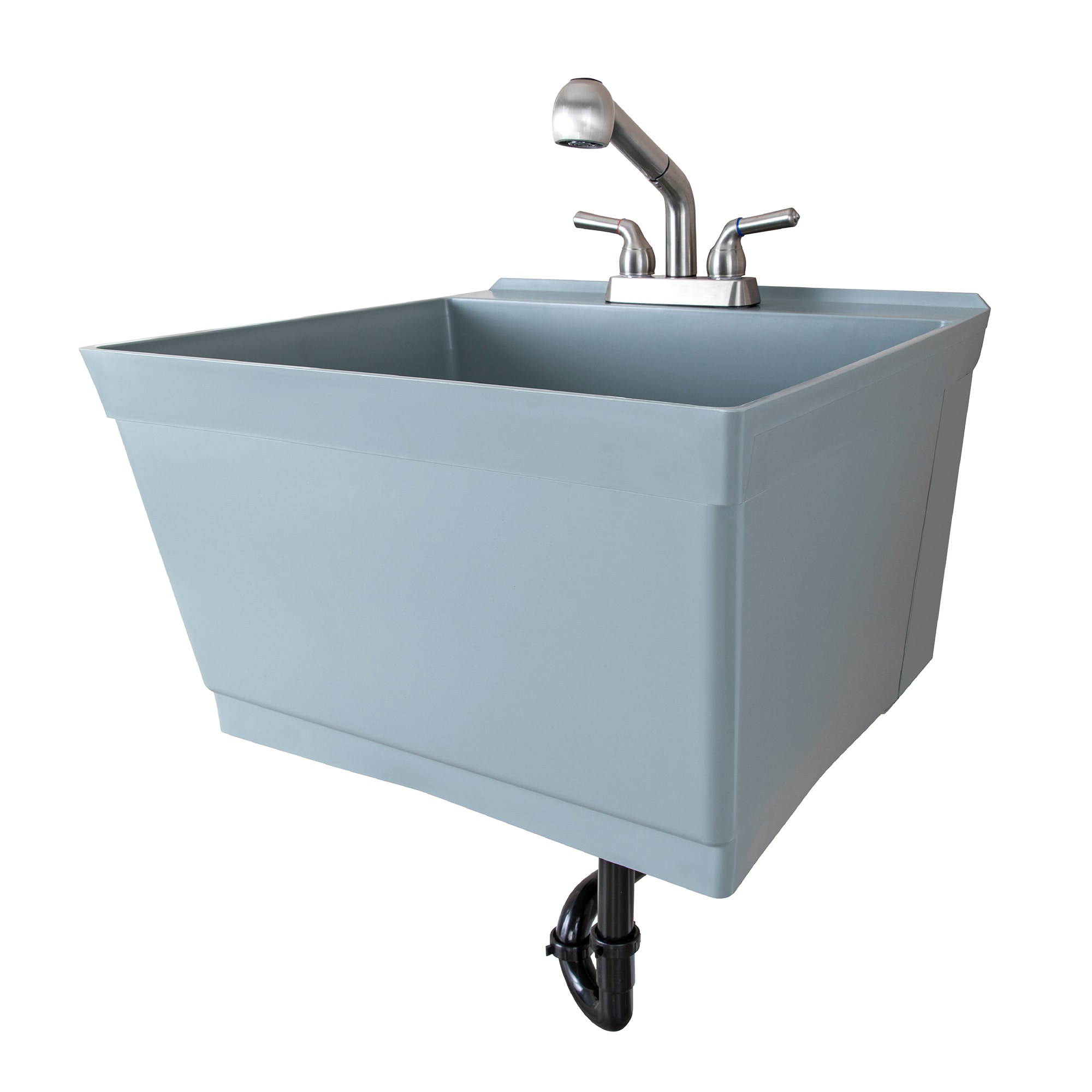 Utility Sink Comparison Guide Stainless vs Polypropylene / Thermoplastic -  Bath One