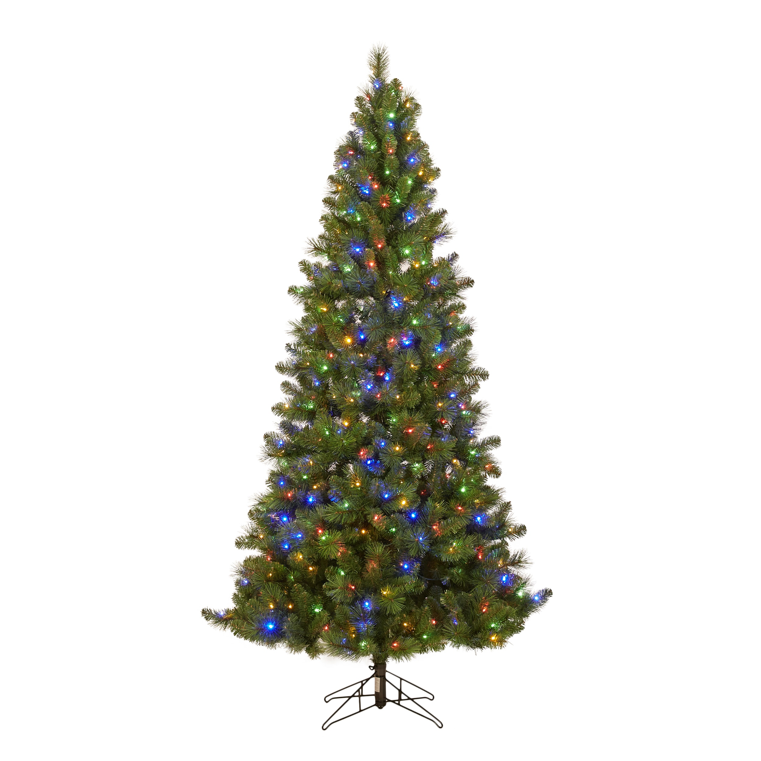 GE 22034LO 7.5-ft Tahoma Pine Pre-lit Artificial Christmas Tree with LED Lights