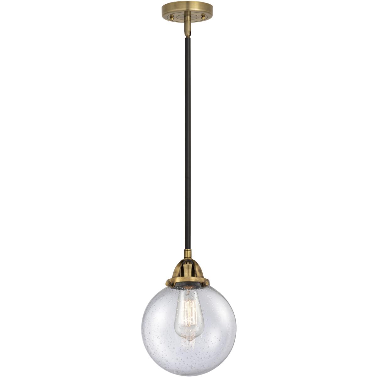 Innovations Lighting 2129401 288-1S-BAB-G204-8-LED Nouveau 2 Beacon Mini Pendant