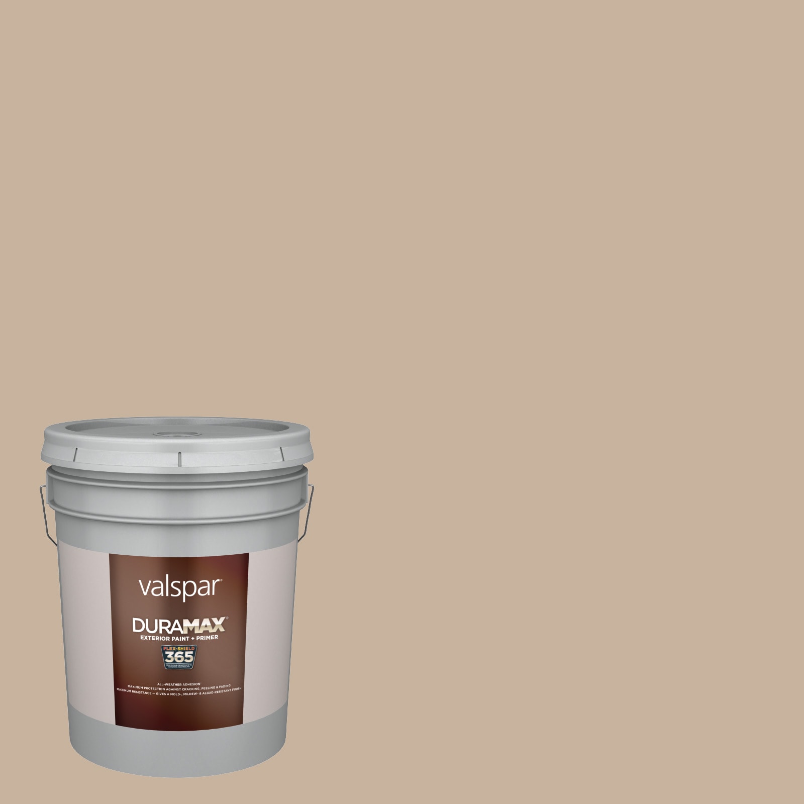 Valspar 3003-10A-91113 Duramax Satin Moose Mousse 3003-10A Latex Exterior Paint + Primer ( 5-gallon )