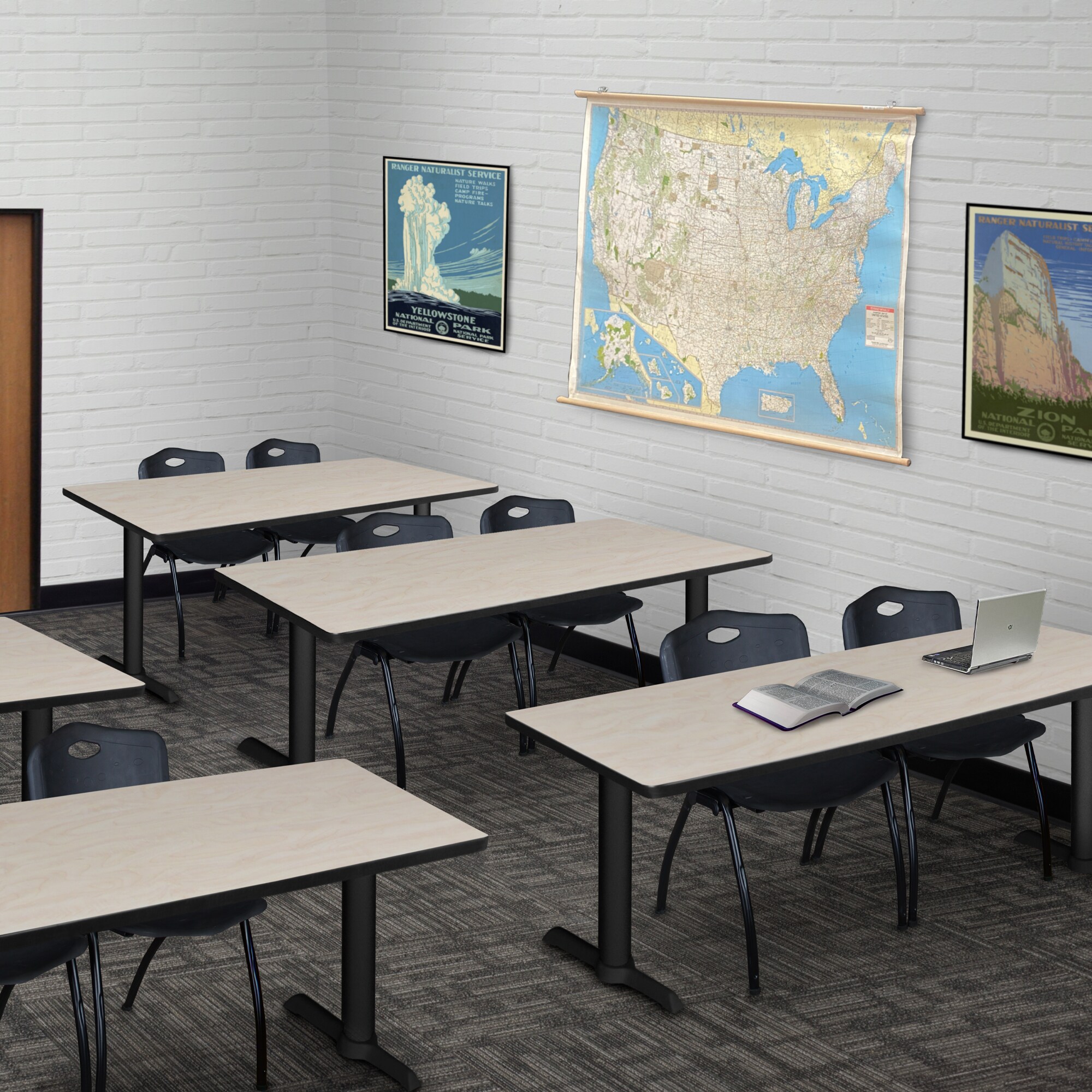 Regency MTRCT7224PL47BK Office-Tables - View #9