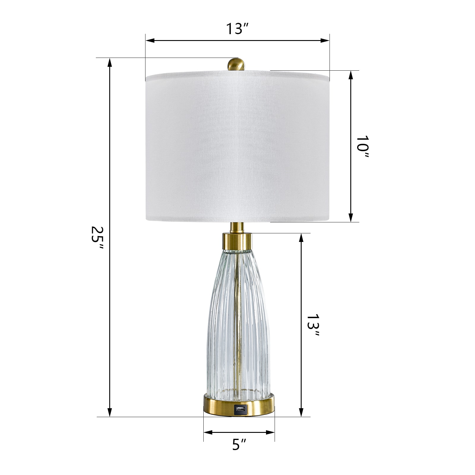 Maxax T197-GD Table-Lamps - View #7