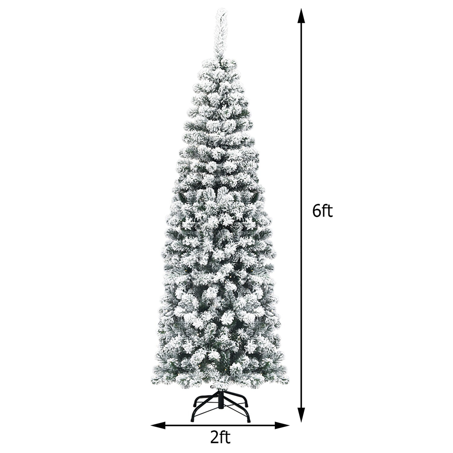 Goplus CSHY000631 Artificial-Christmas-Trees - View #3