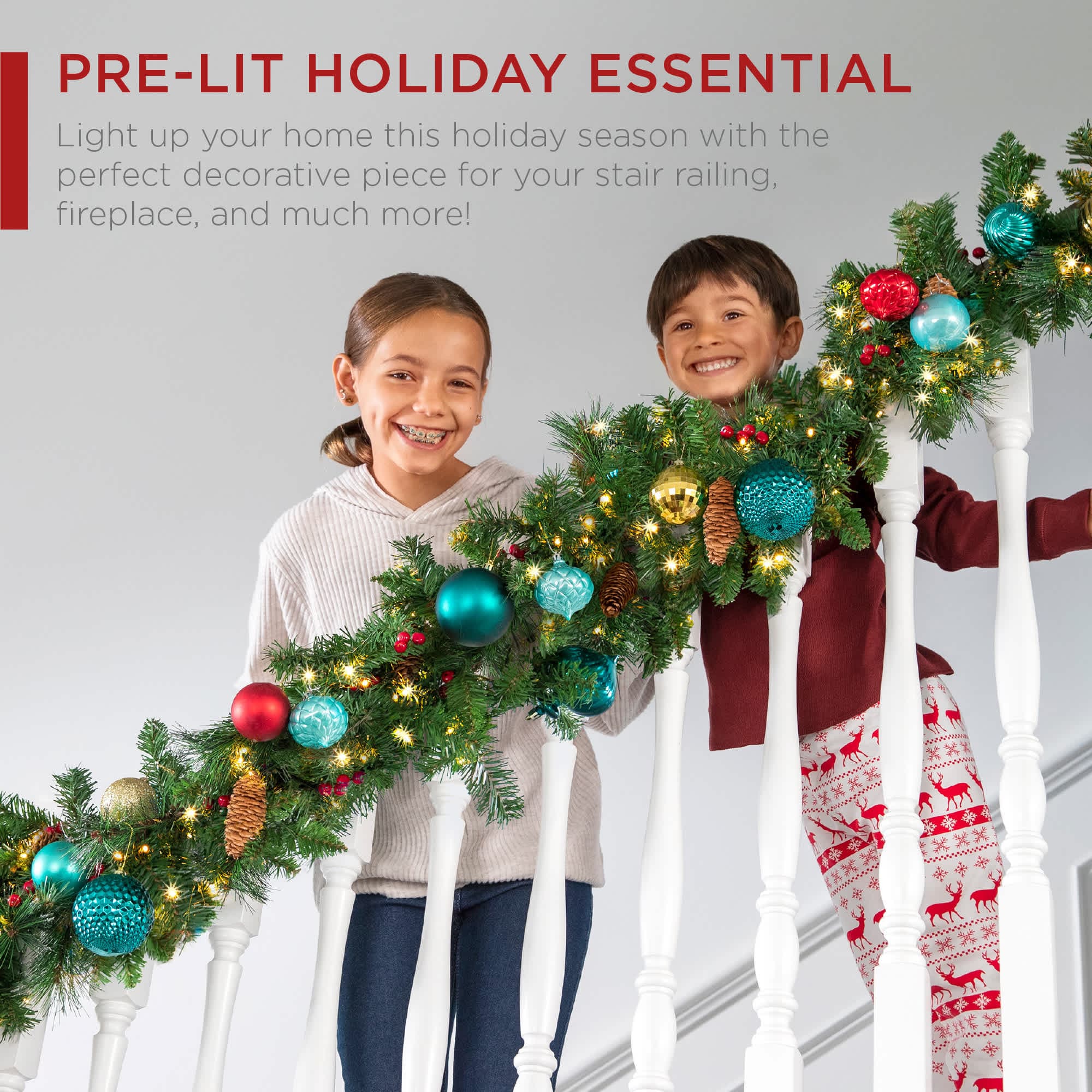 Best Choice Products SKY3022 Artificial-Christmas-Garland - View #5