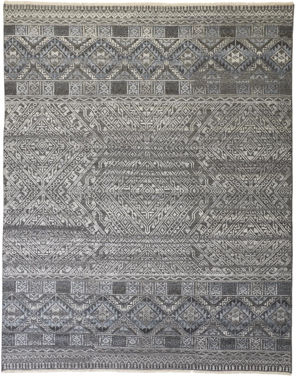 Room Envy 980R6495BLUGRYF99 rugs - View #6